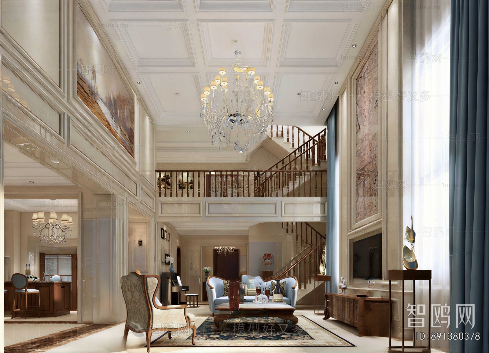 European Style A Living Room