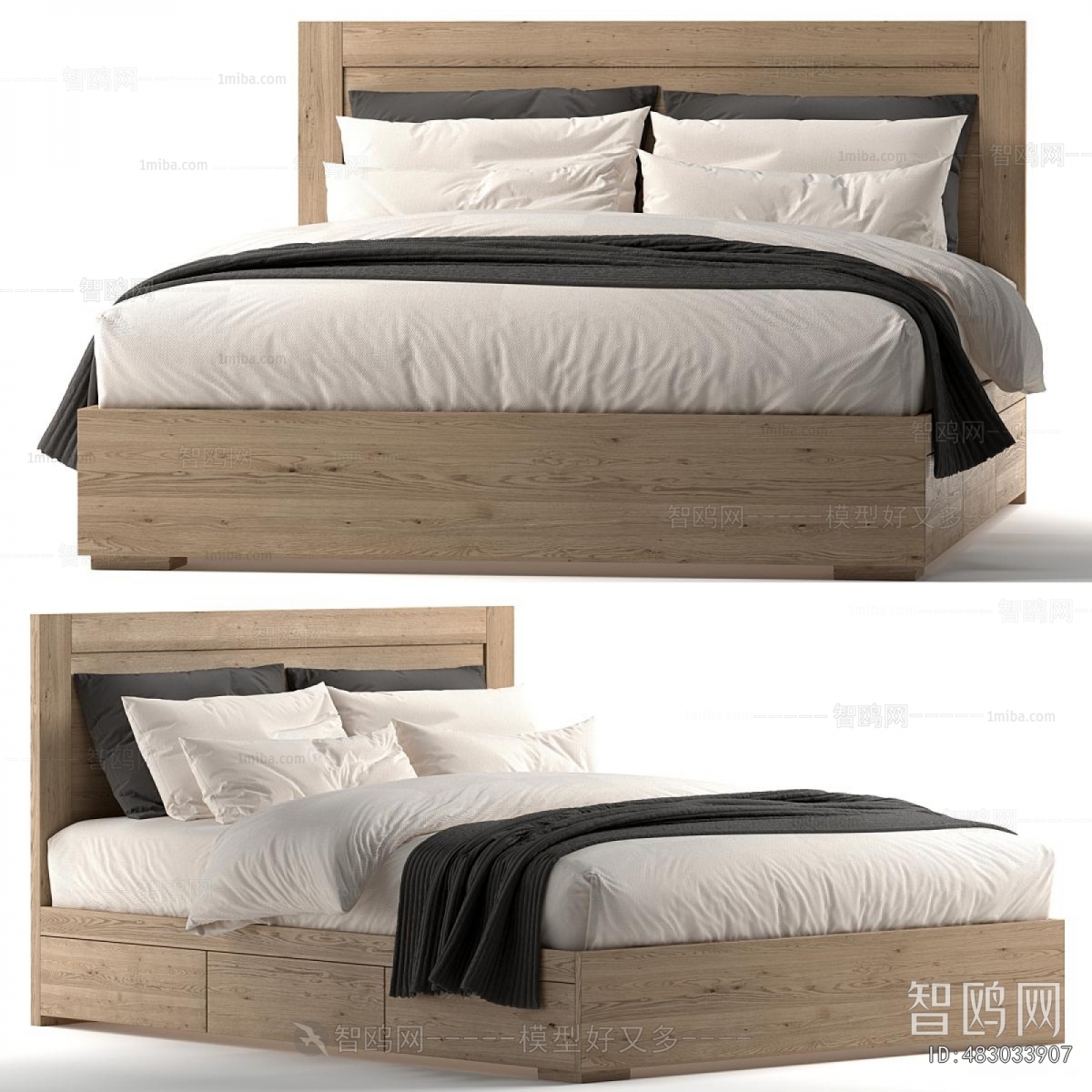 Modern Double Bed