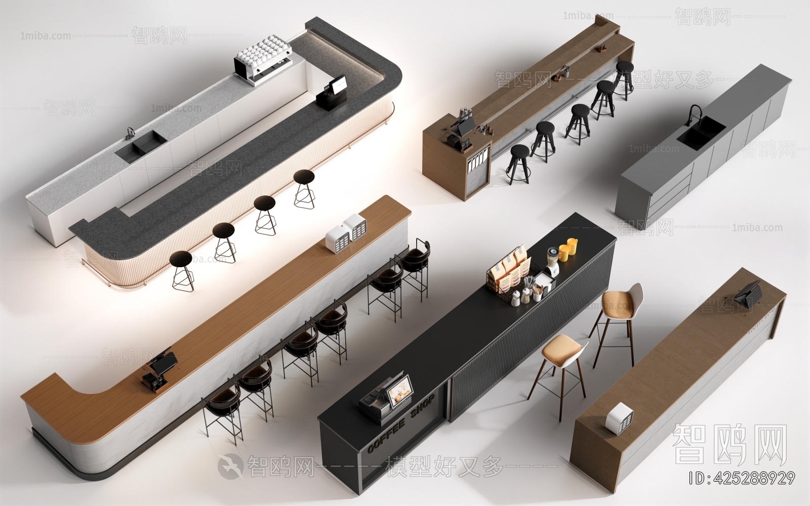 Modern Counter Bar