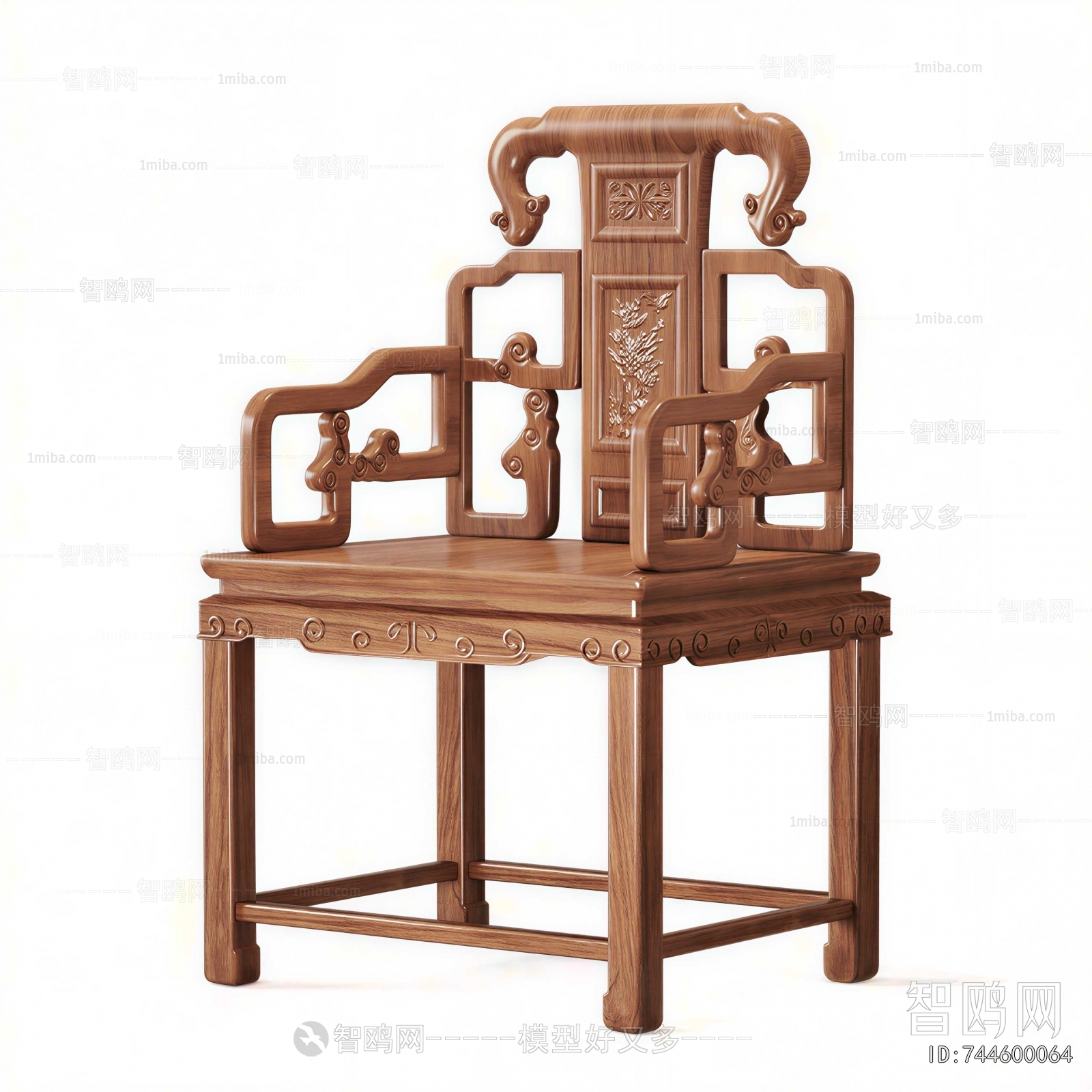 New Chinese Style Lounge Chair