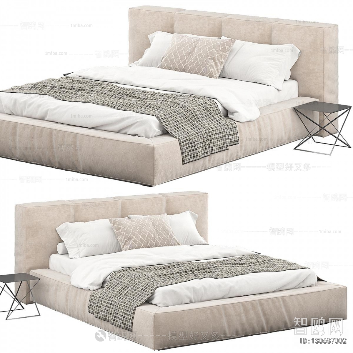 Modern Double Bed