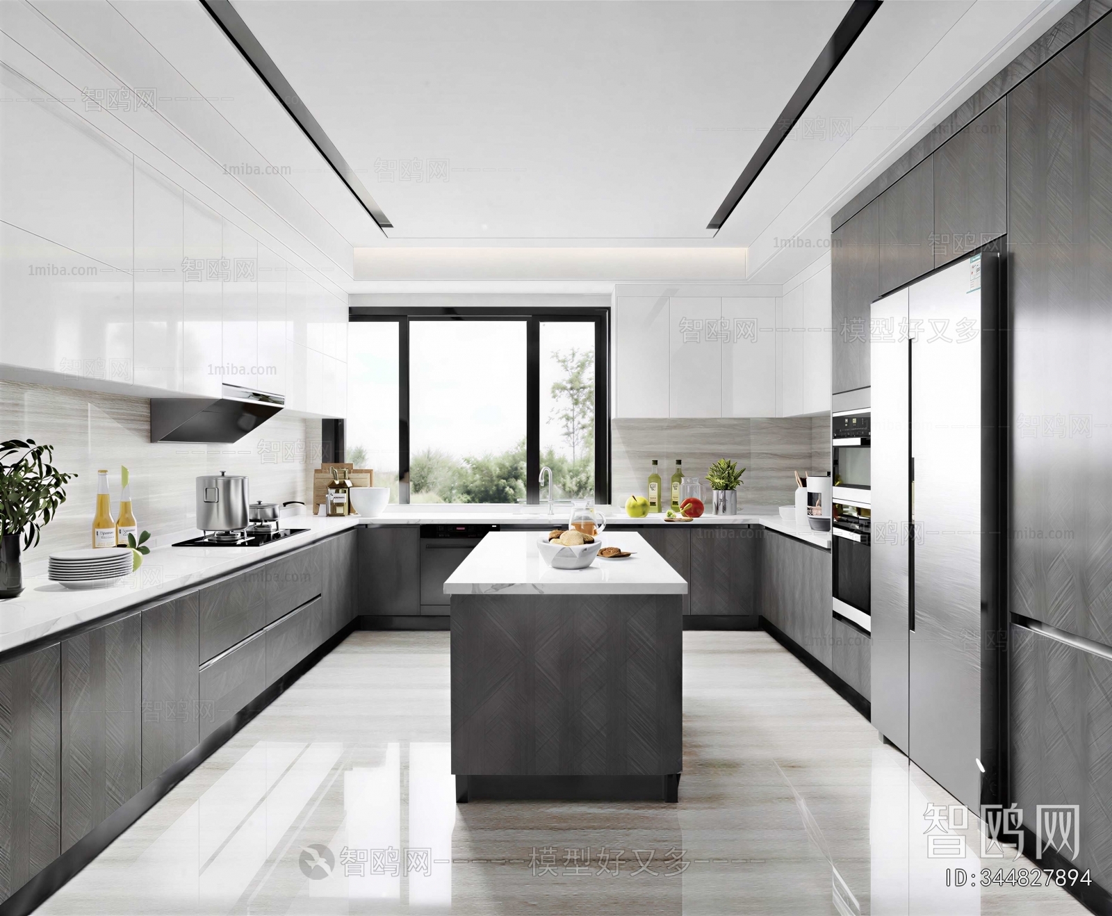 Modern The Kitchen