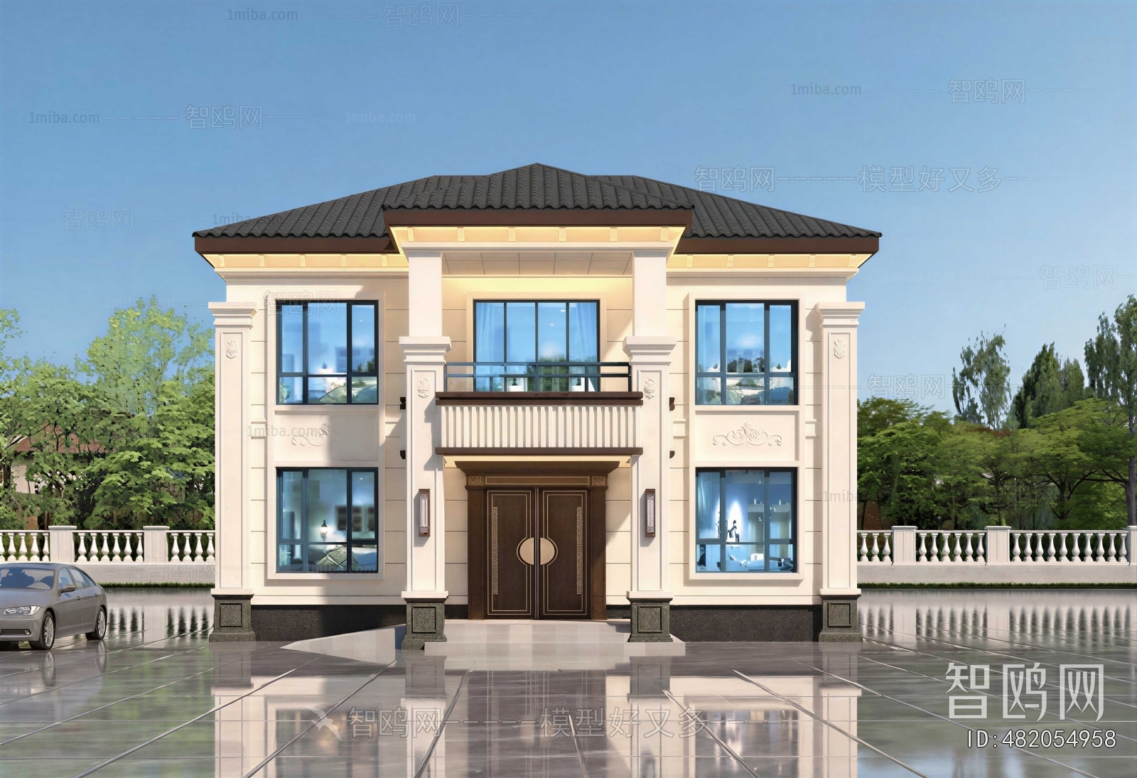 New Chinese Style Detached Villa