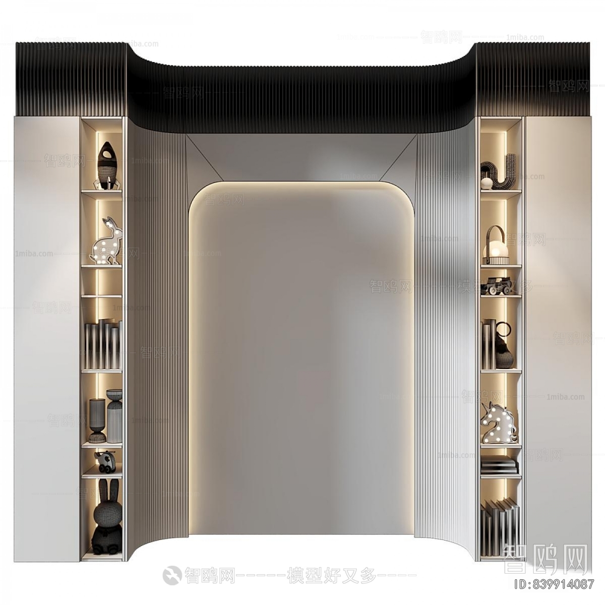 French Style TV Wall