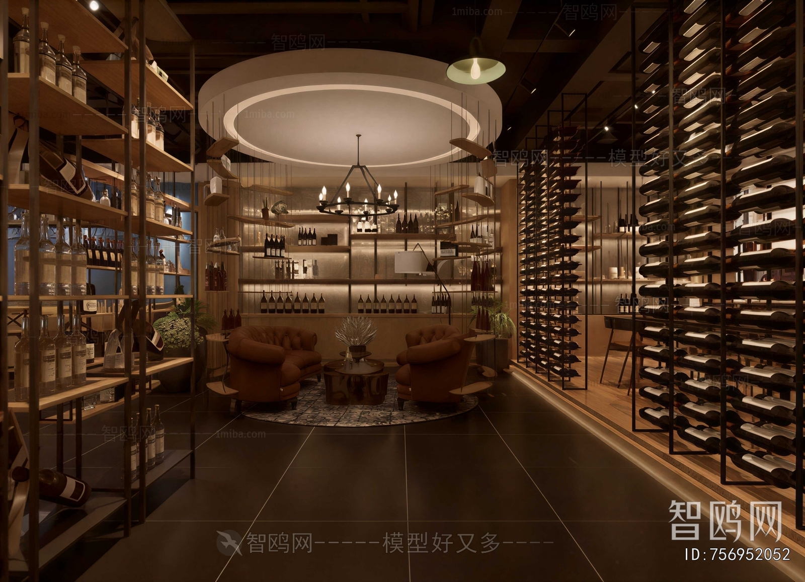 Modern Wine Cellar/Wine Tasting Room
