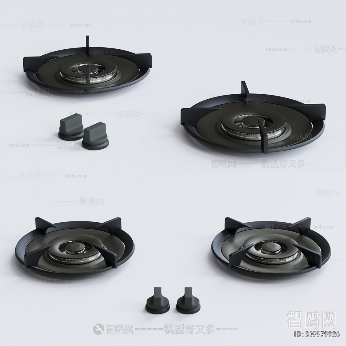 Modern Kitchen Electric Gas Range
