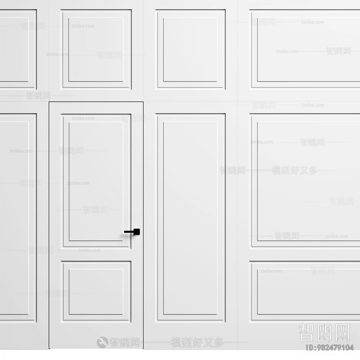 Modern Single Door