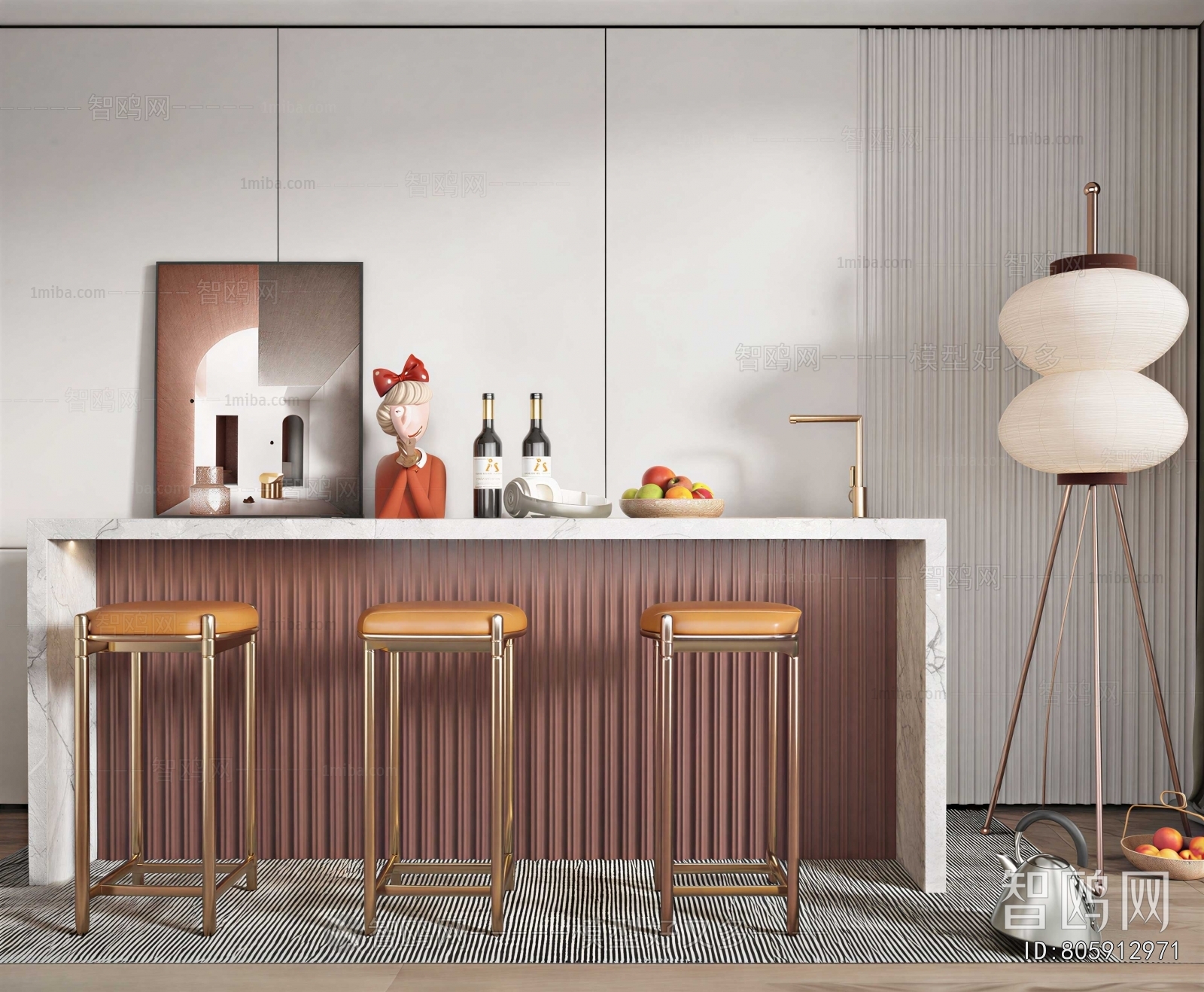 Modern Counter Bar