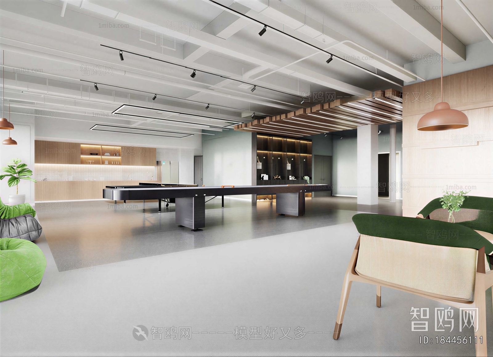 Modern Staff Recreation Room