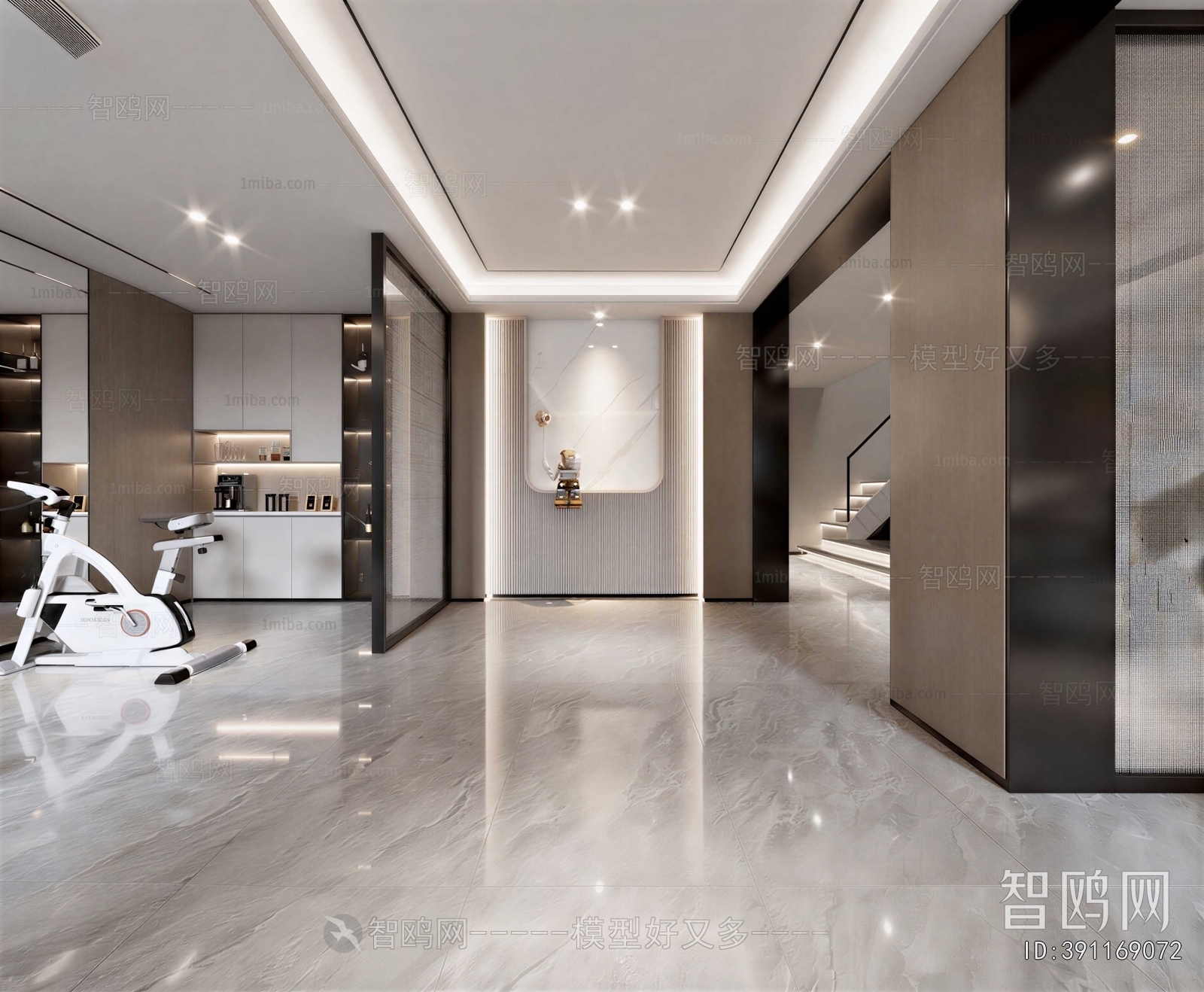 Modern Hallway