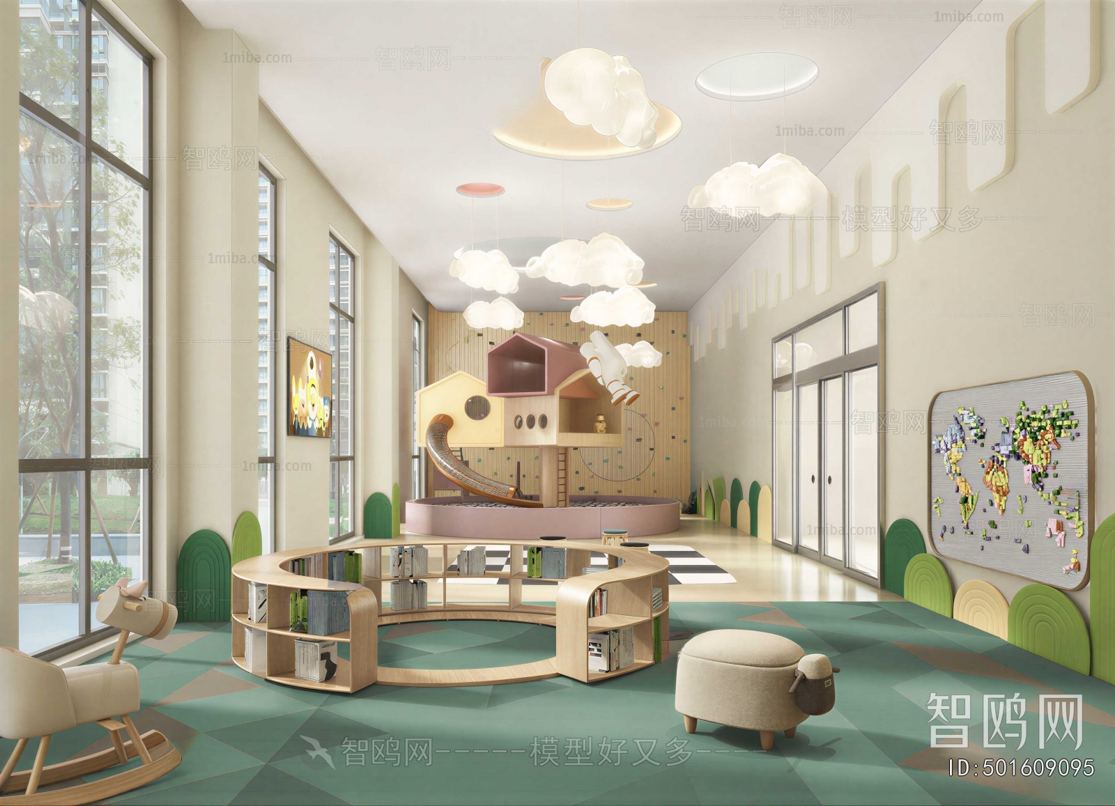 Modern Children's Playroom