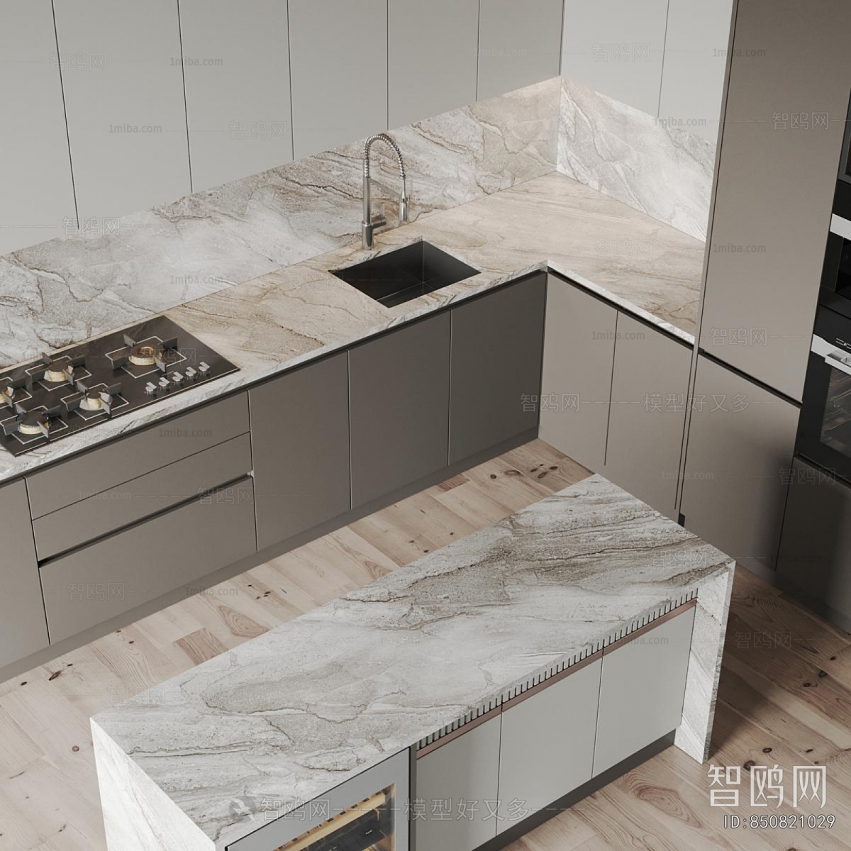 Modern The Kitchen