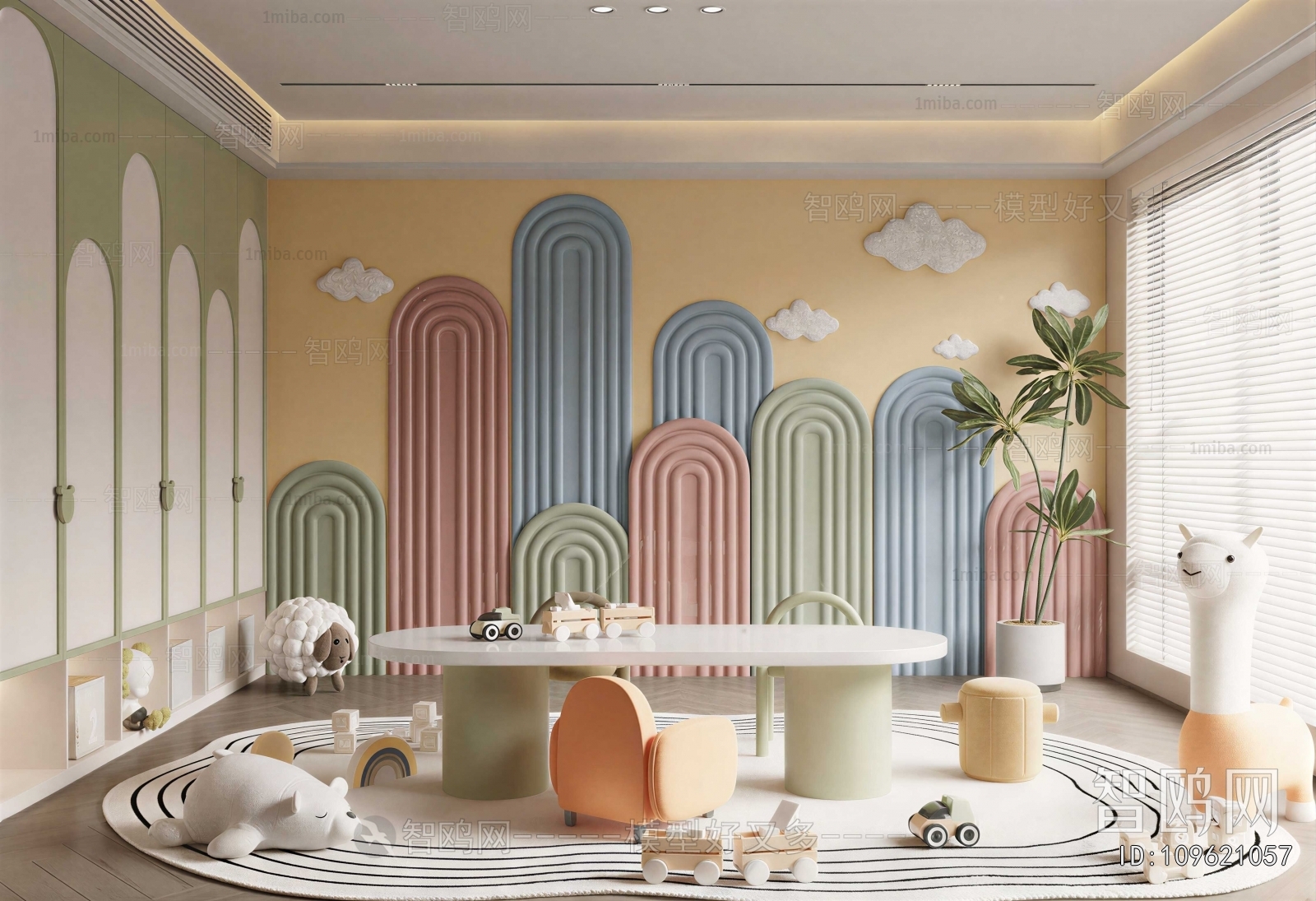 Modern Children's Playroom