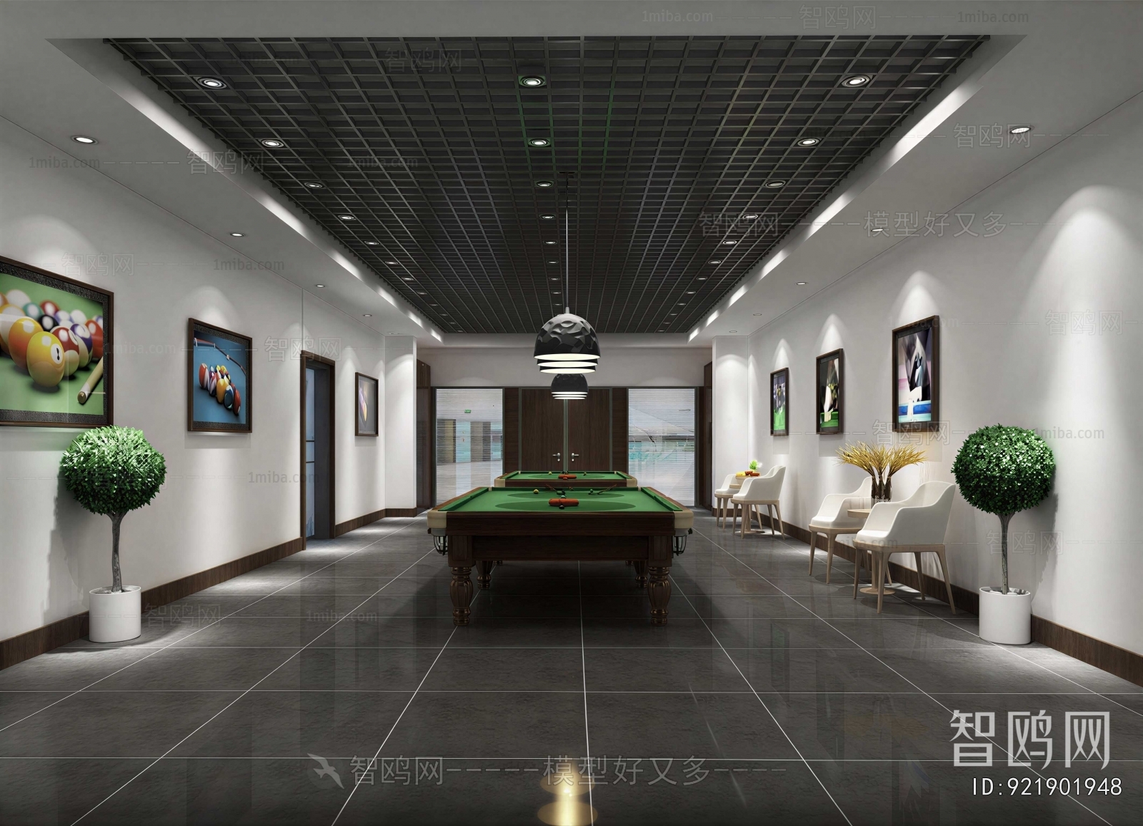 Modern Staff Recreation Room