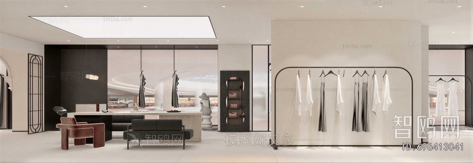 Modern Clothing Store