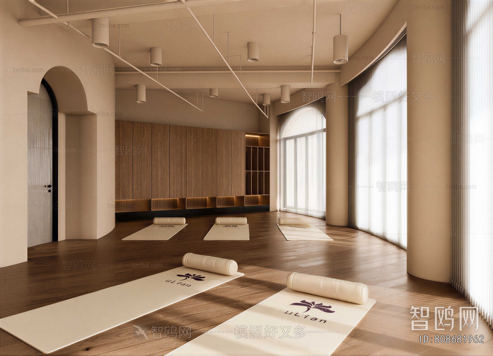 Modern Yoga Room