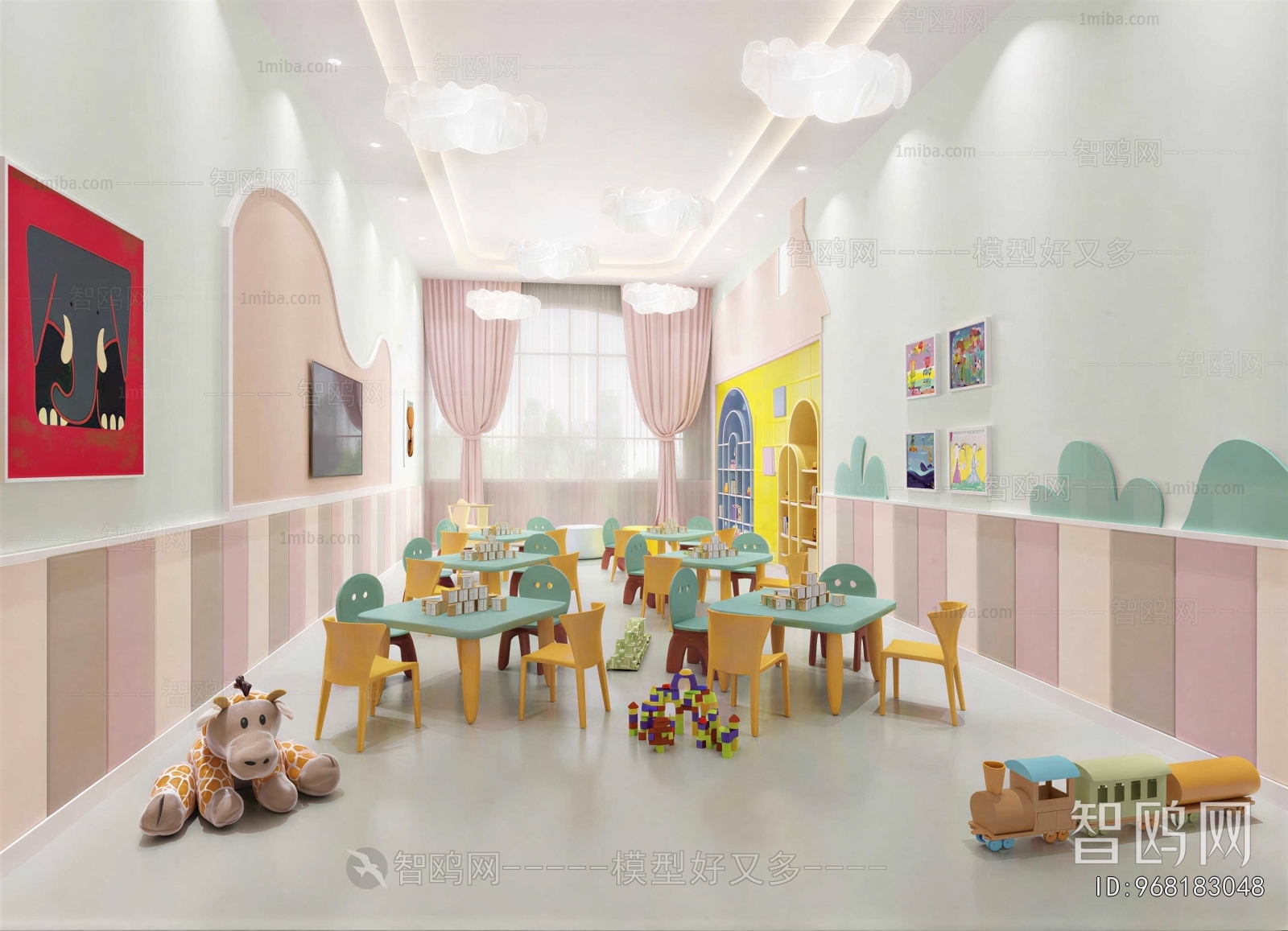 Modern Children's Playroom