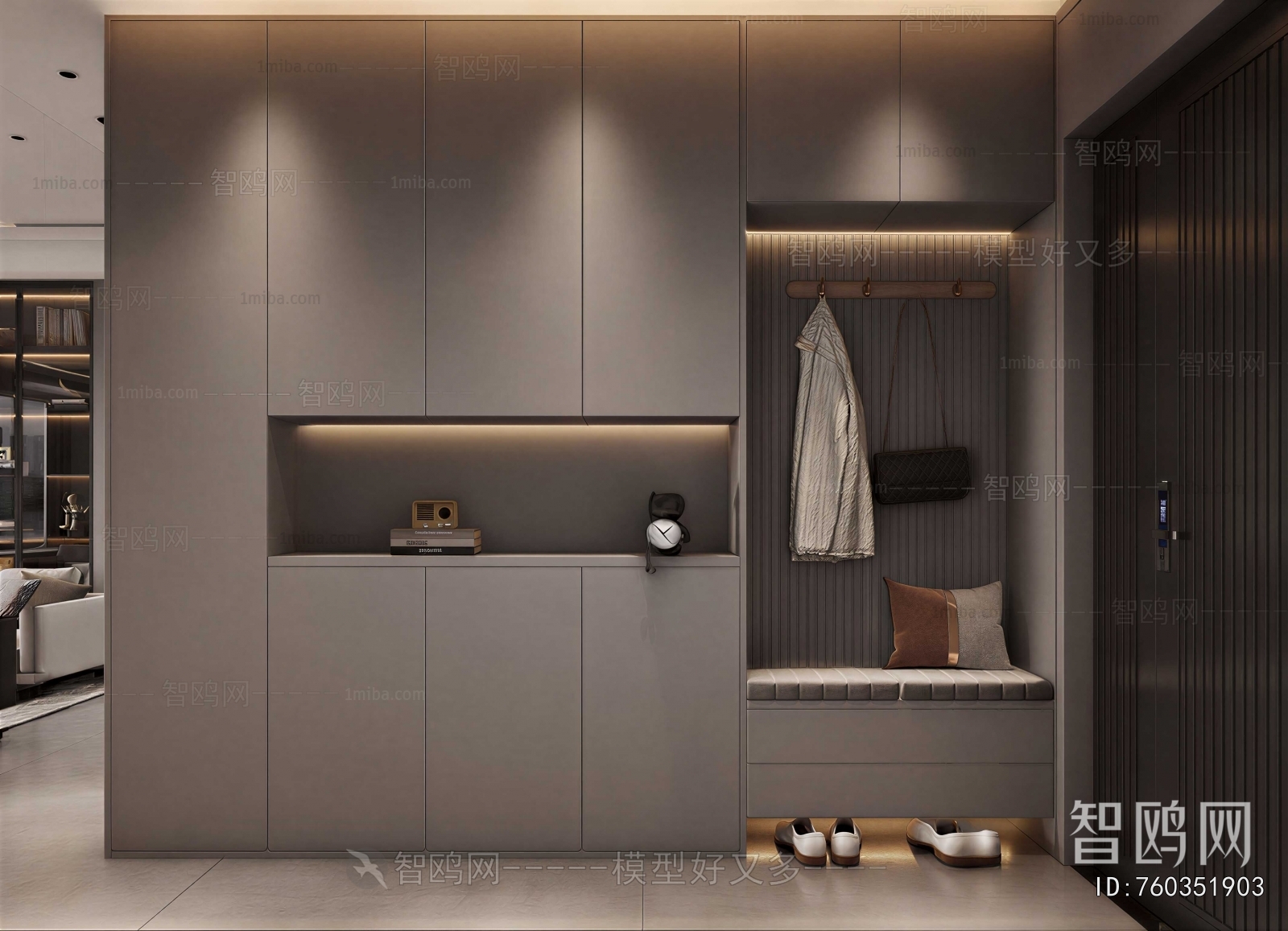 Modern Shoe Cabinet