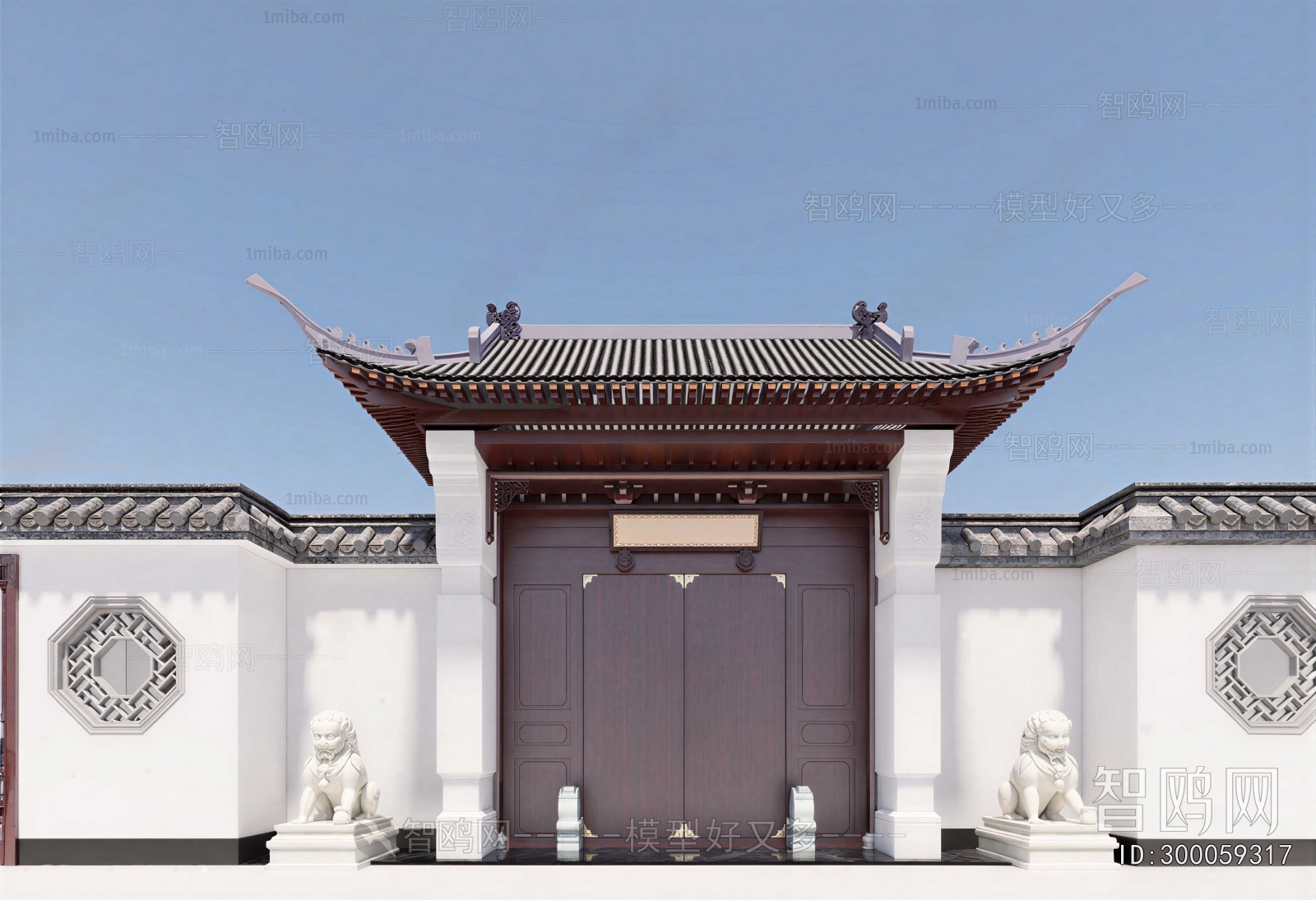 New Chinese Style Facade Element