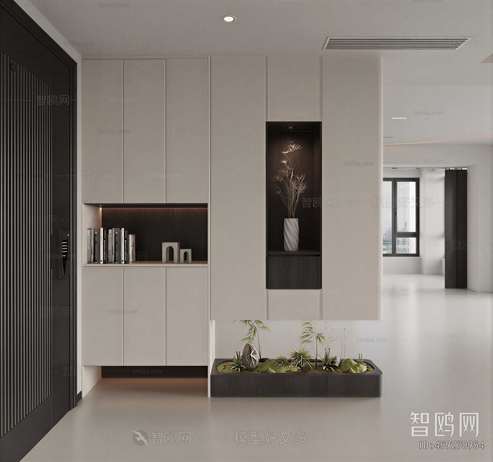 Modern Entrance Cabinet