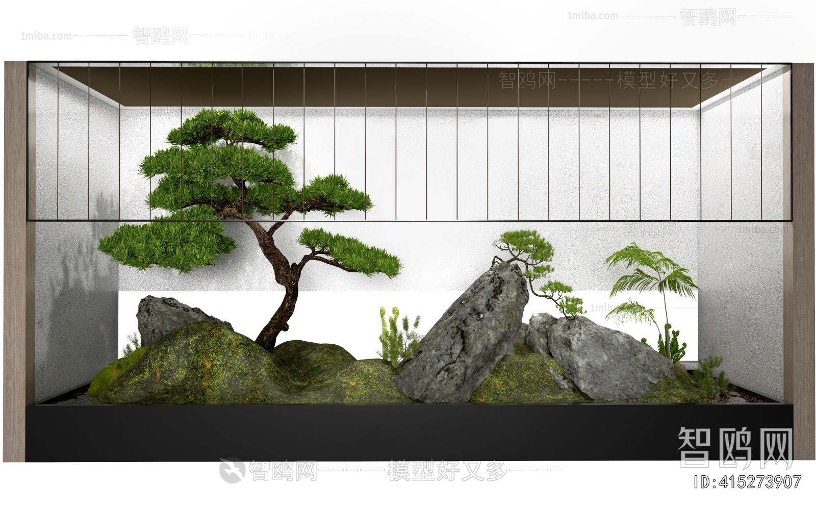 Modern New Chinese Style Chinese Style Plant Landscaping