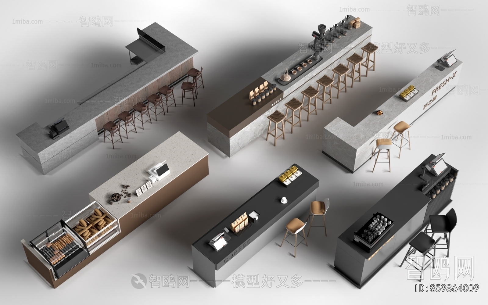 Modern Counter Bar