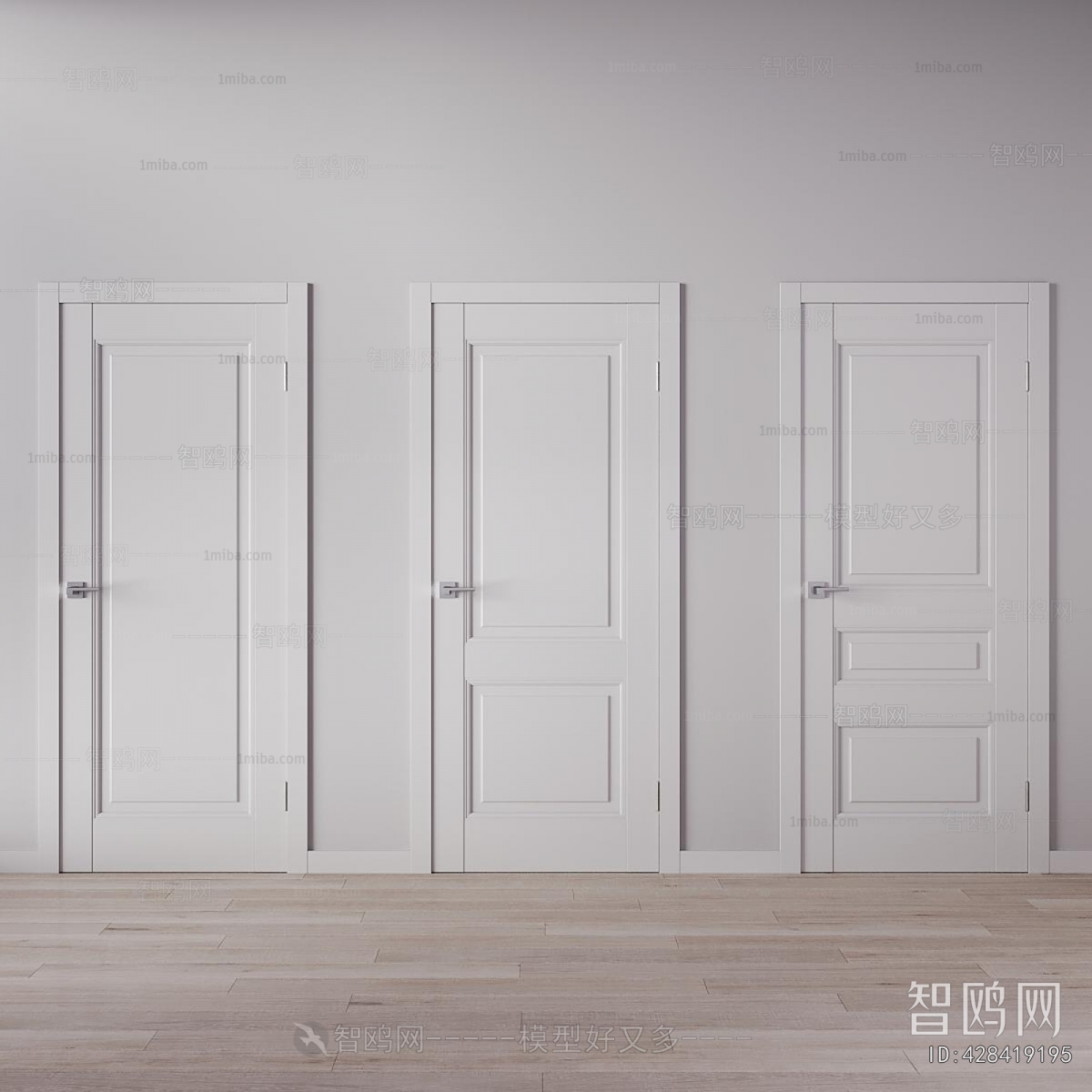 Modern Single Door