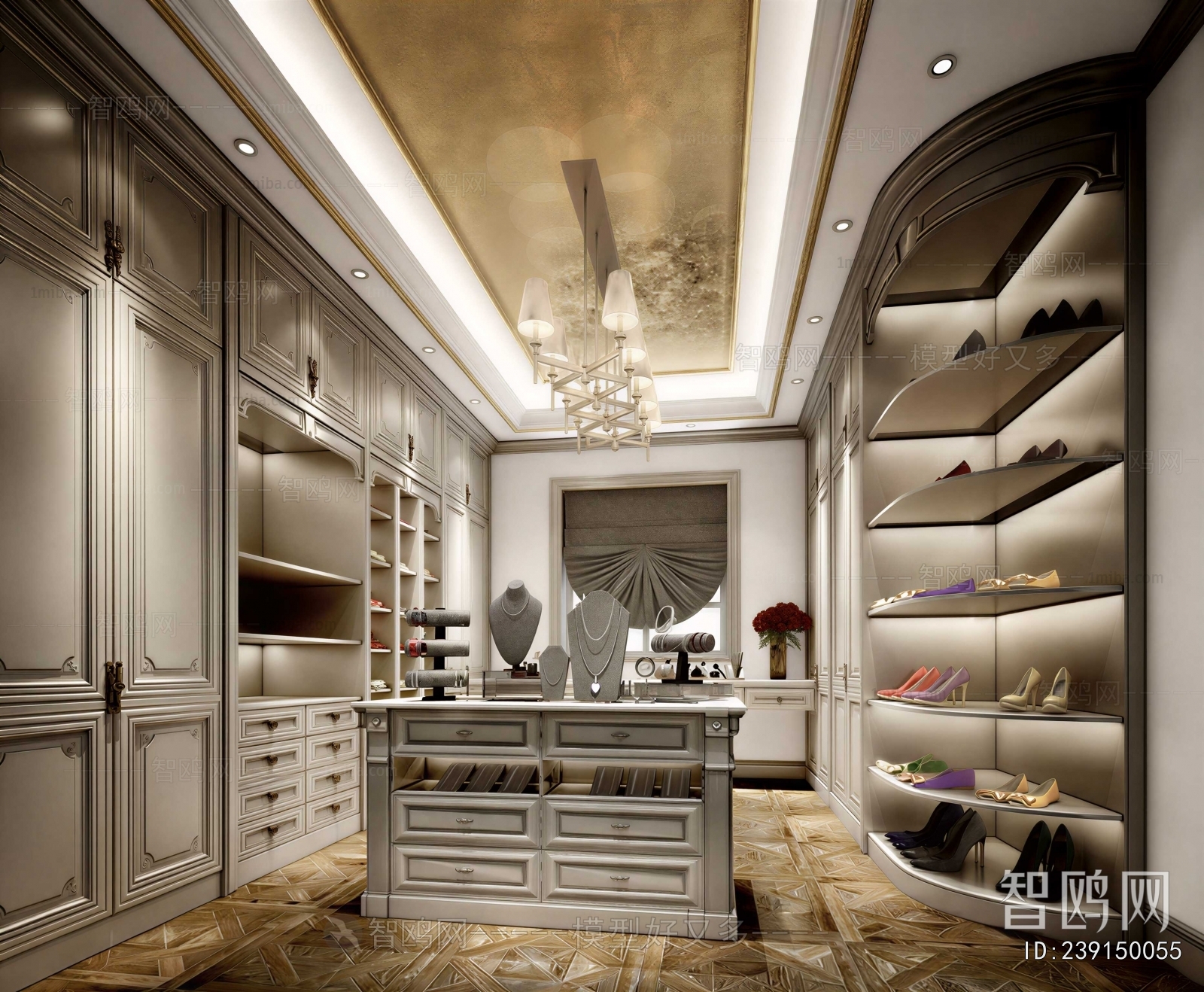 Modern Clothes Storage Area