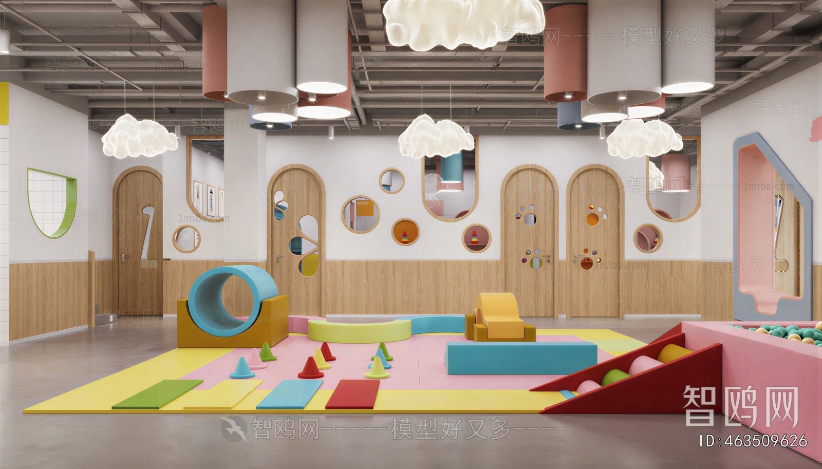 Modern Children's Playroom