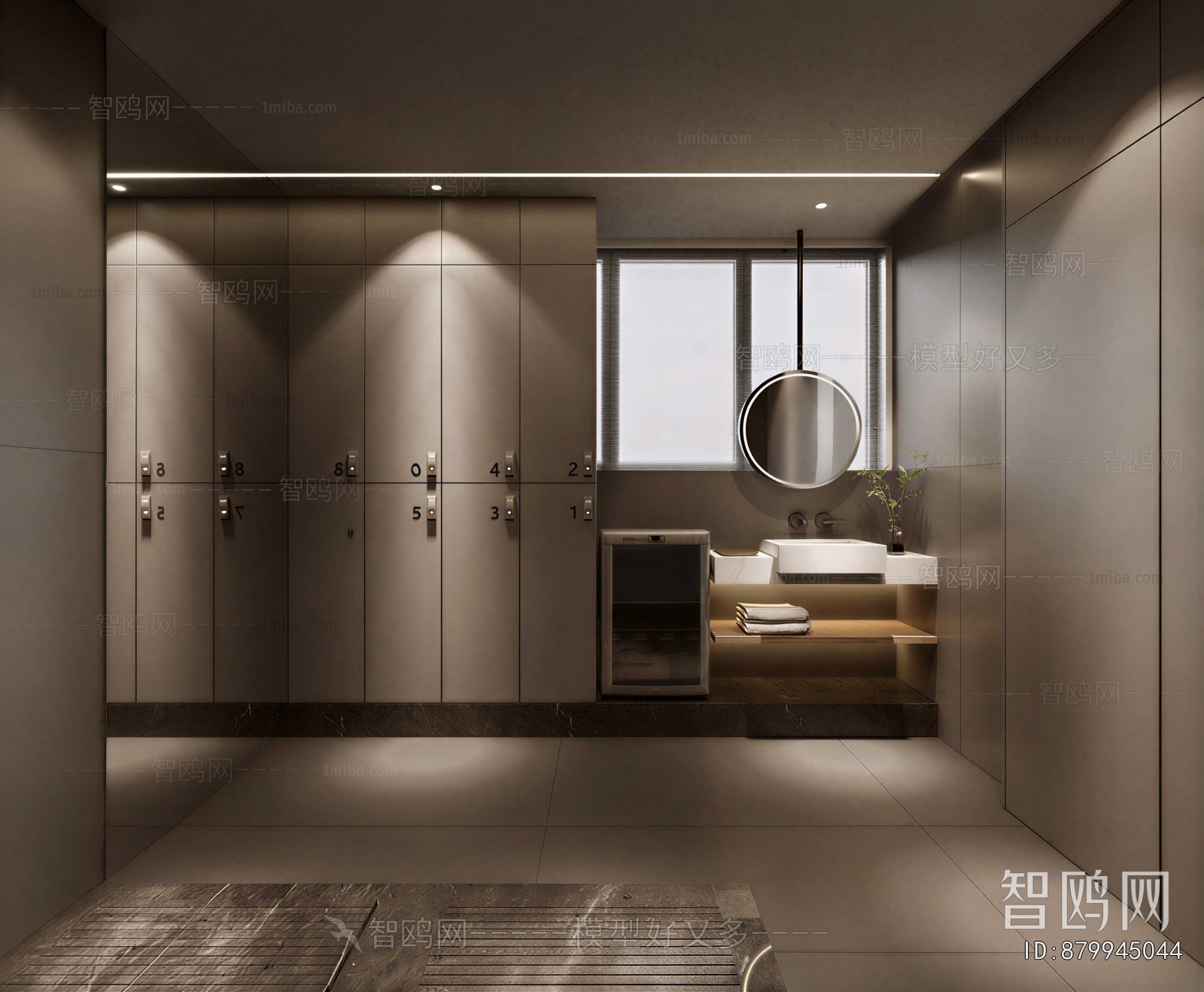 Modern Changing Room