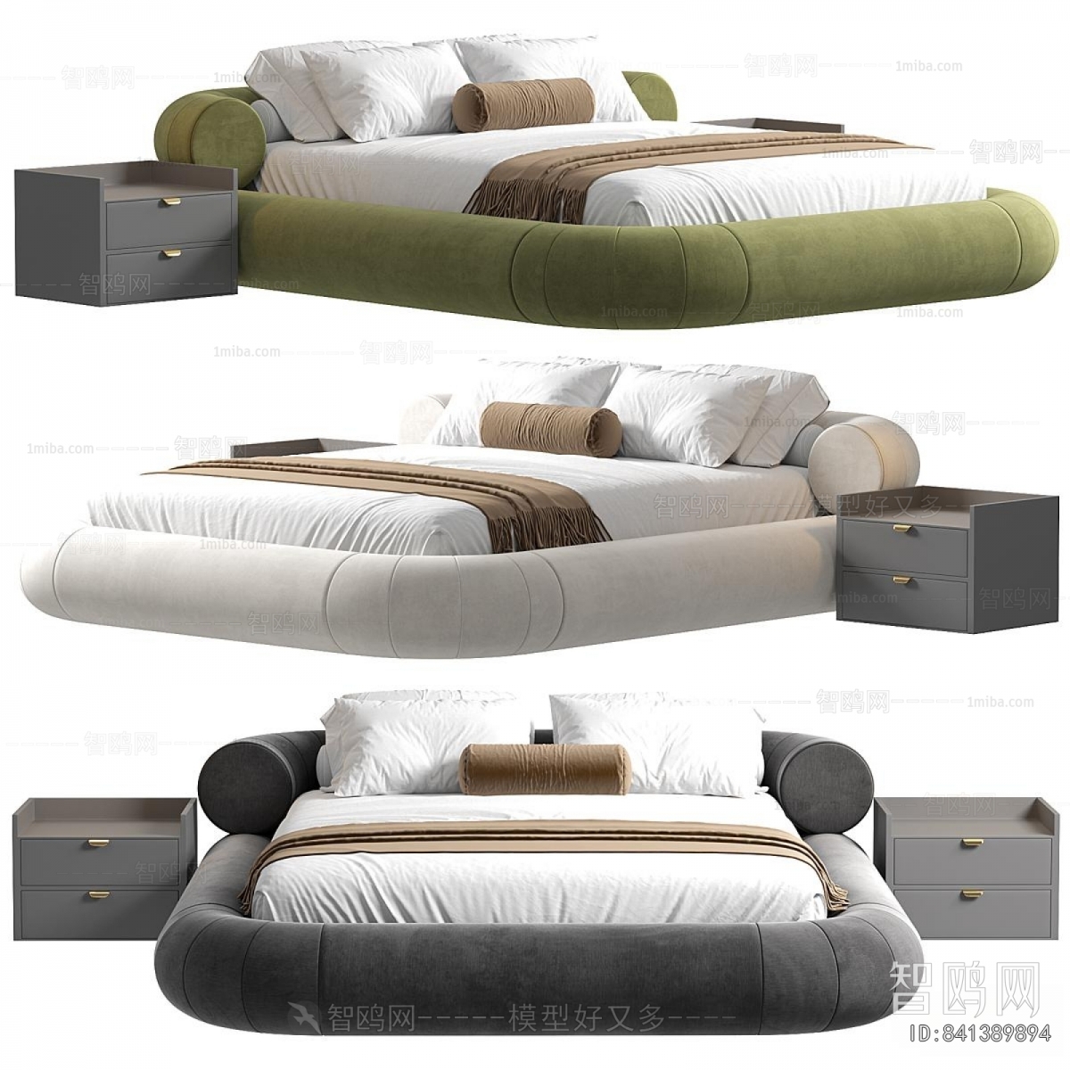 Modern Double Bed