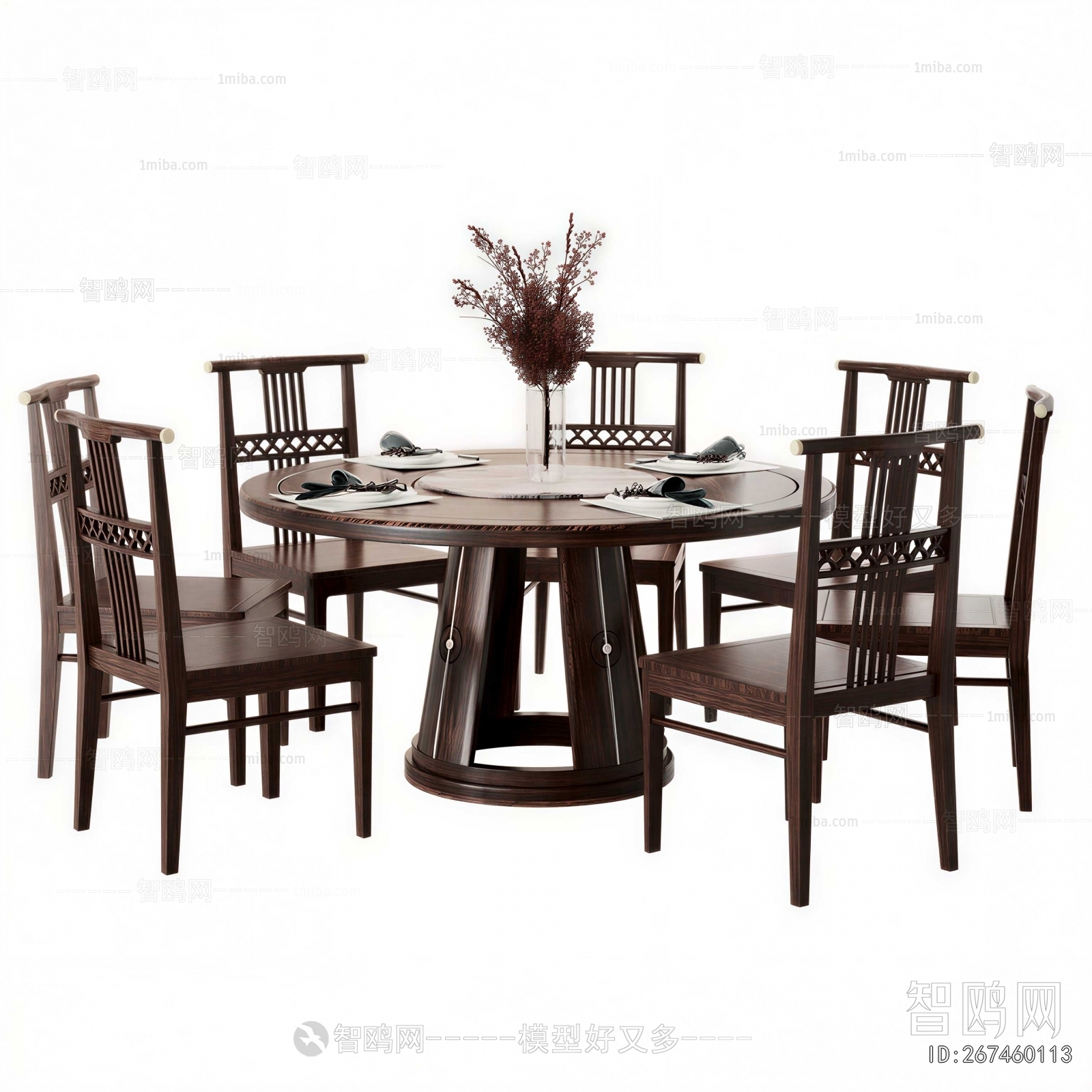 New Chinese Style Dining Table And Chairs