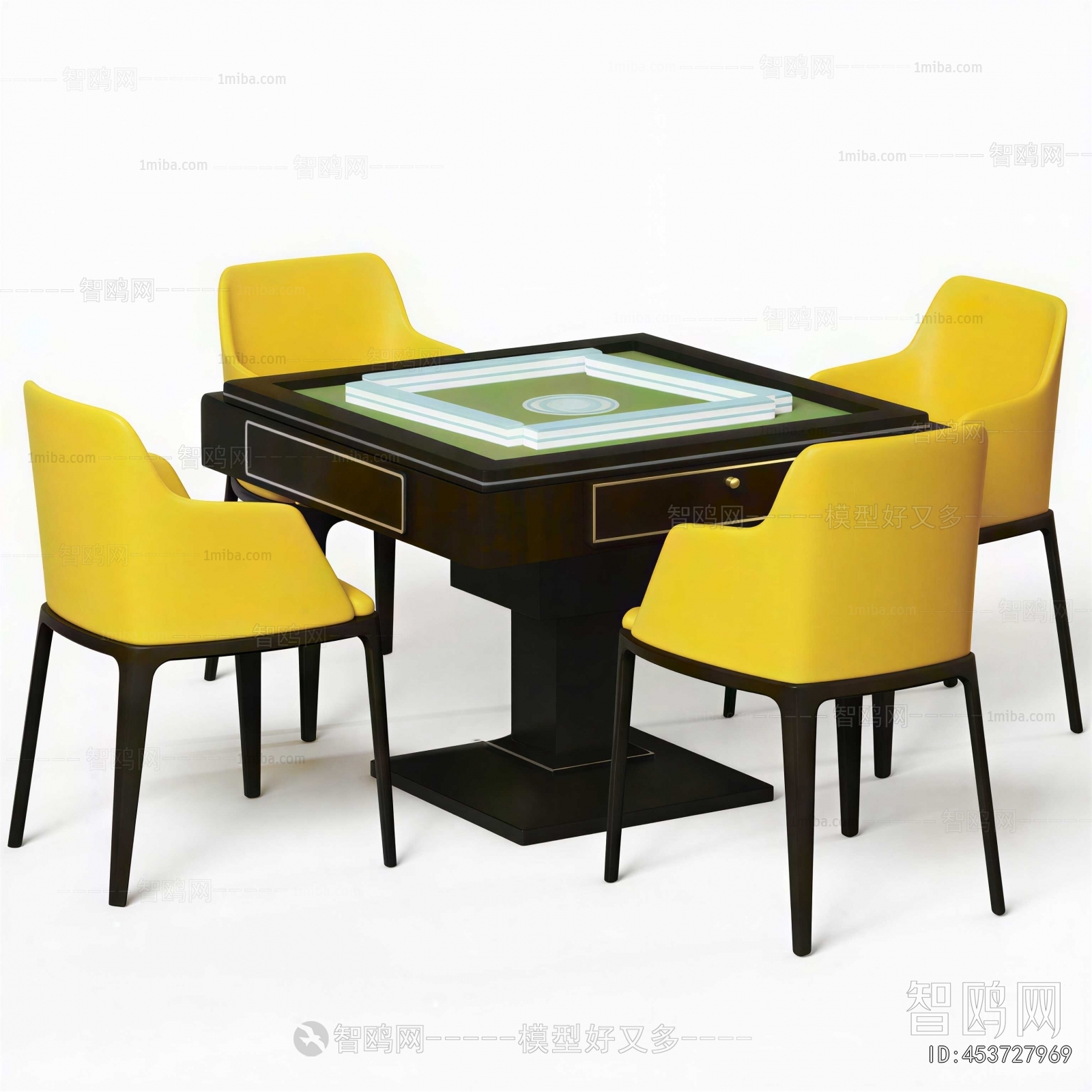 Modern Mahjong Tables And Chairs