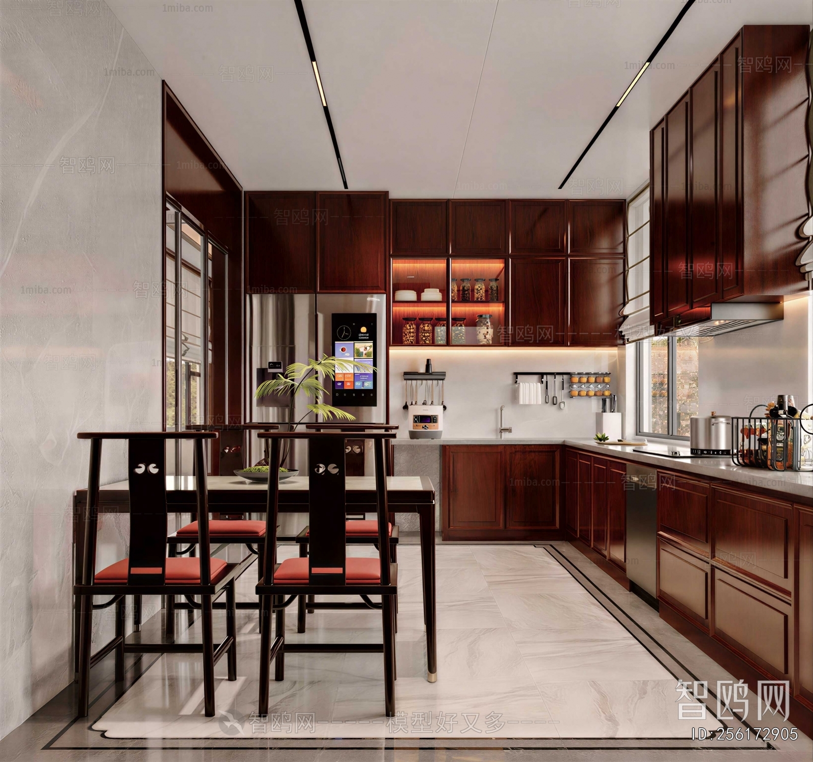 New Chinese Style The Kitchen