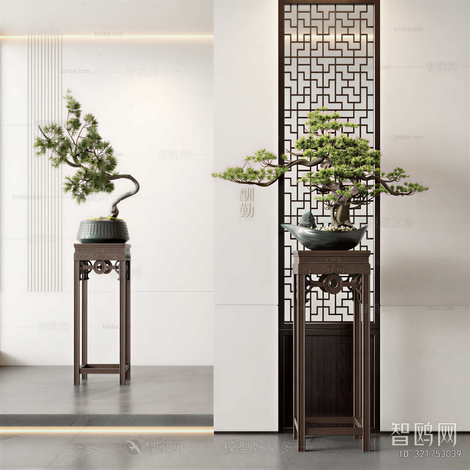 New Chinese Style Bonsai