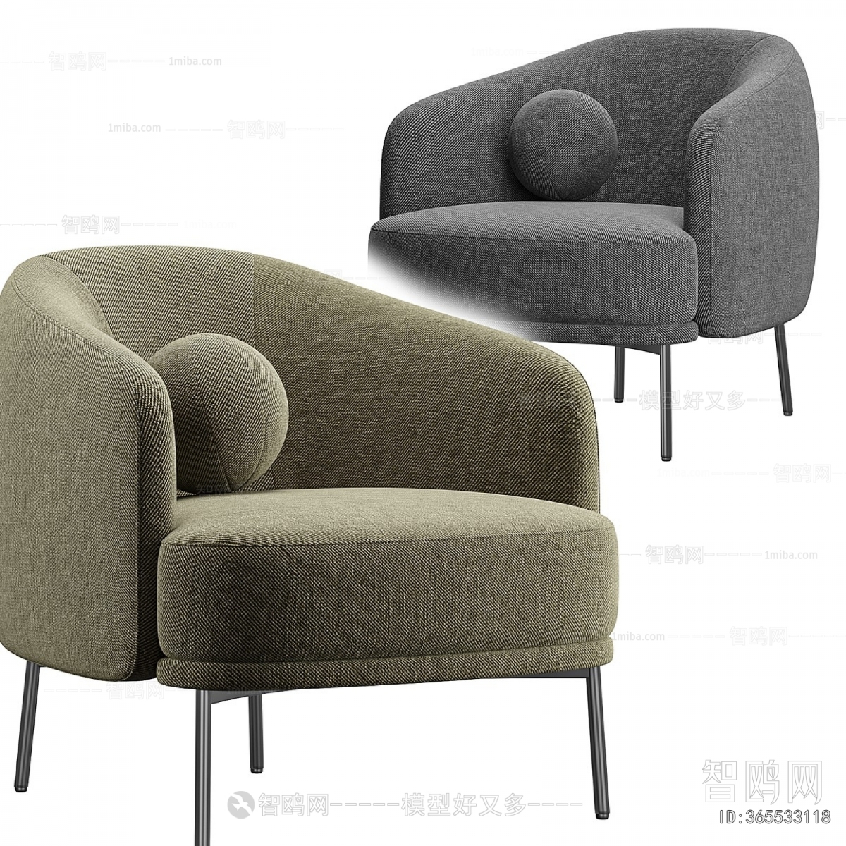Modern Single Sofa