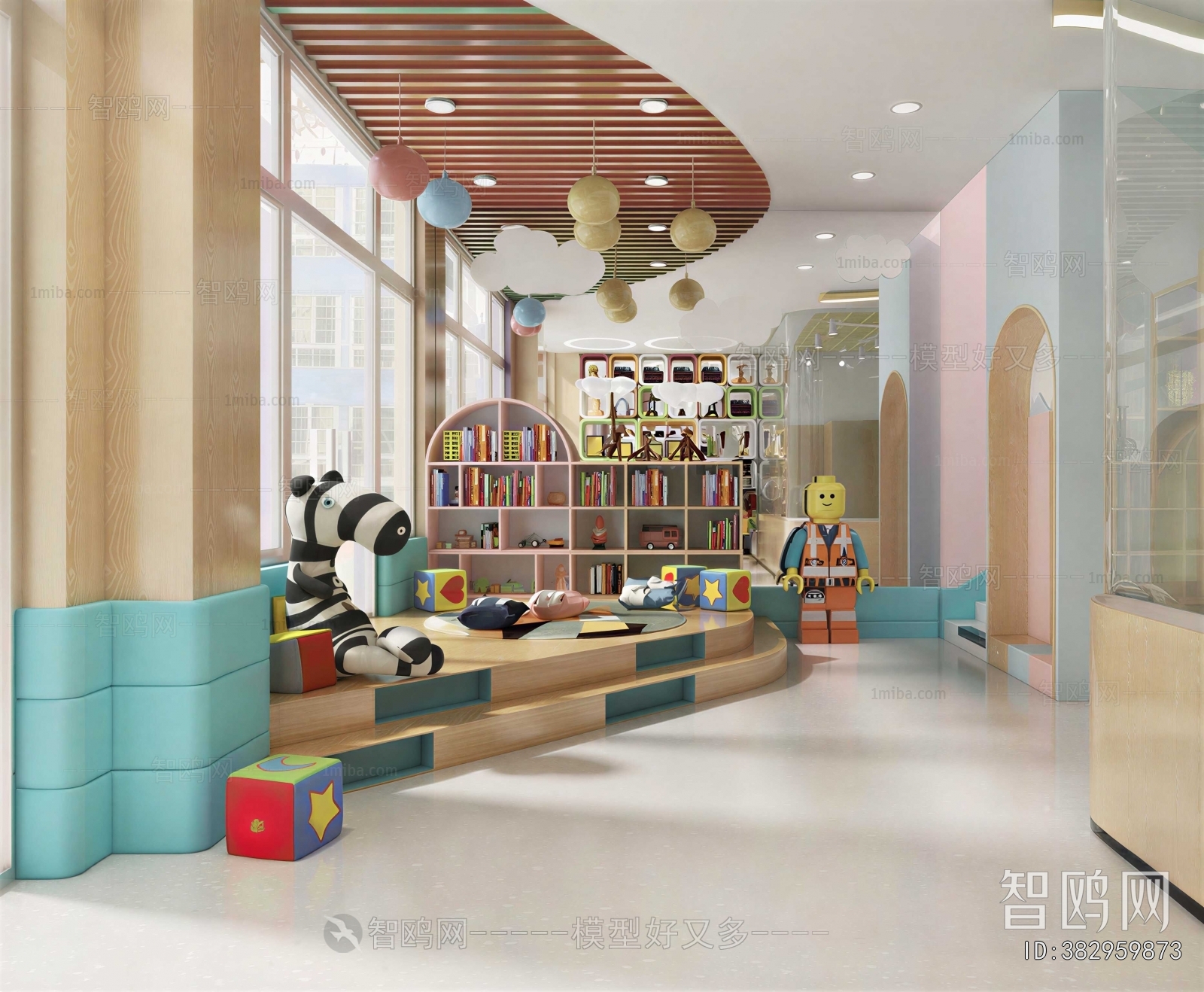 Modern Children's Playroom
