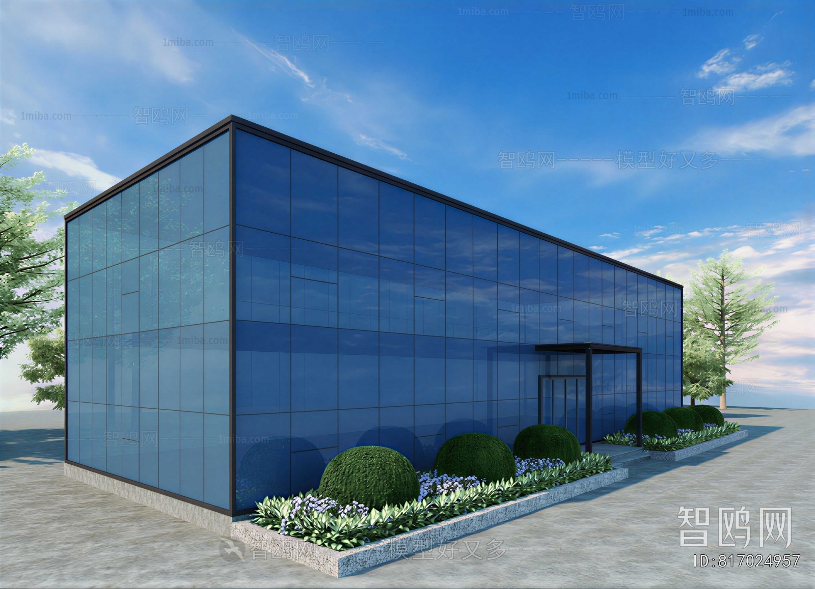 Modern Appearance Of Commercial Building