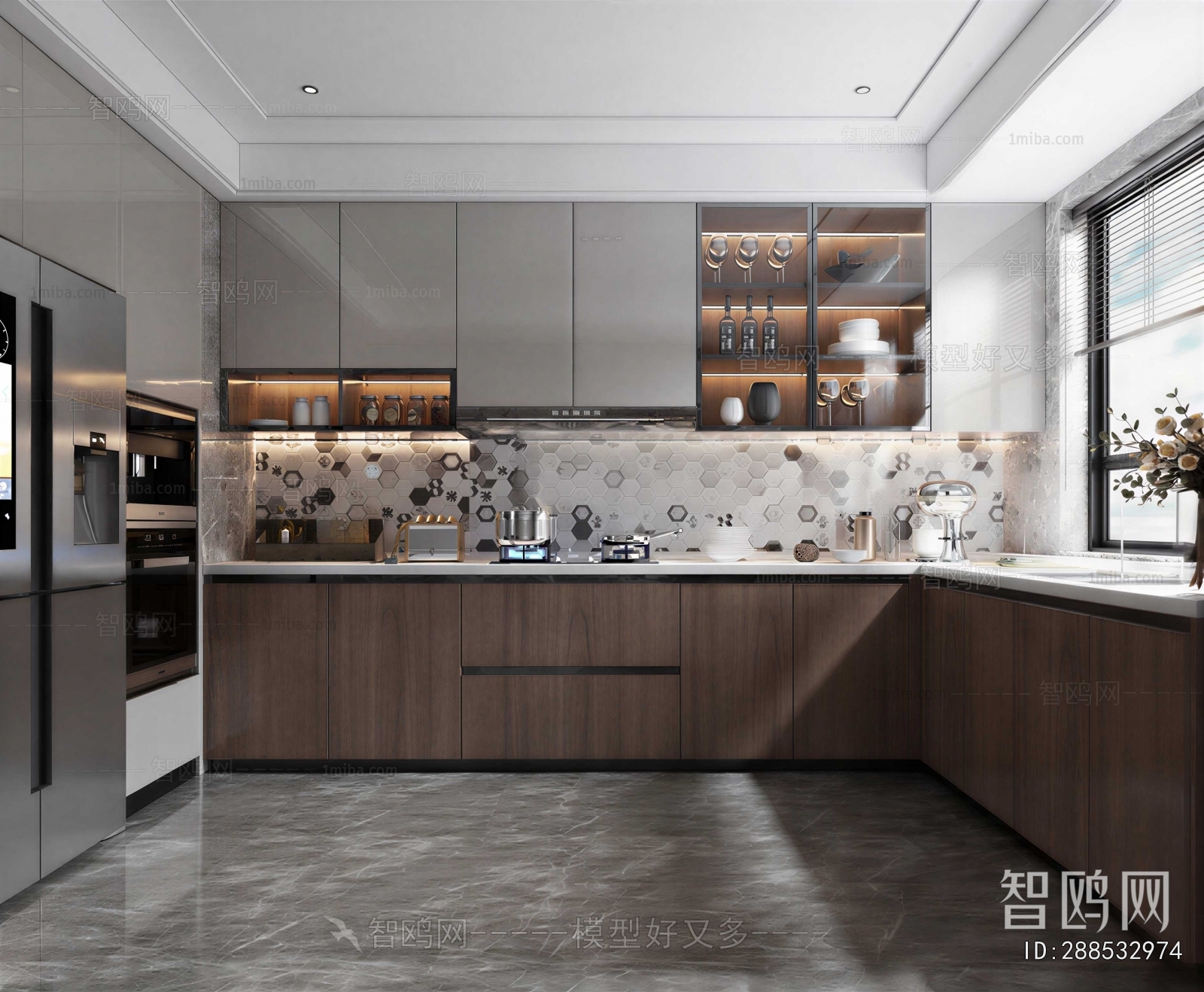 Modern The Kitchen
