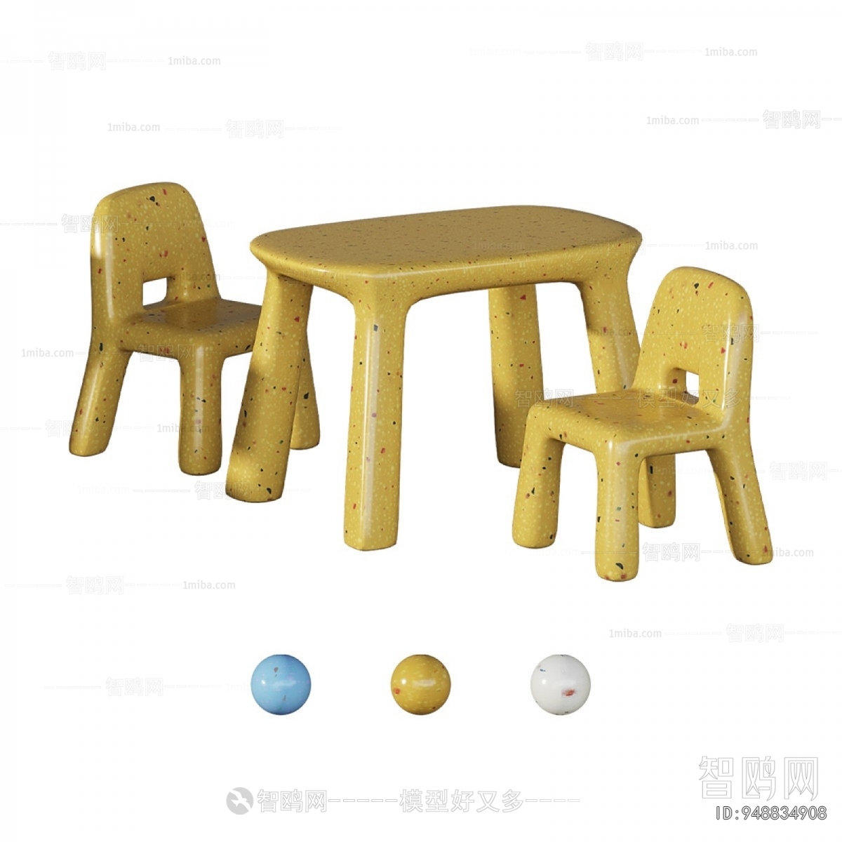 Modern Children's Table/chair