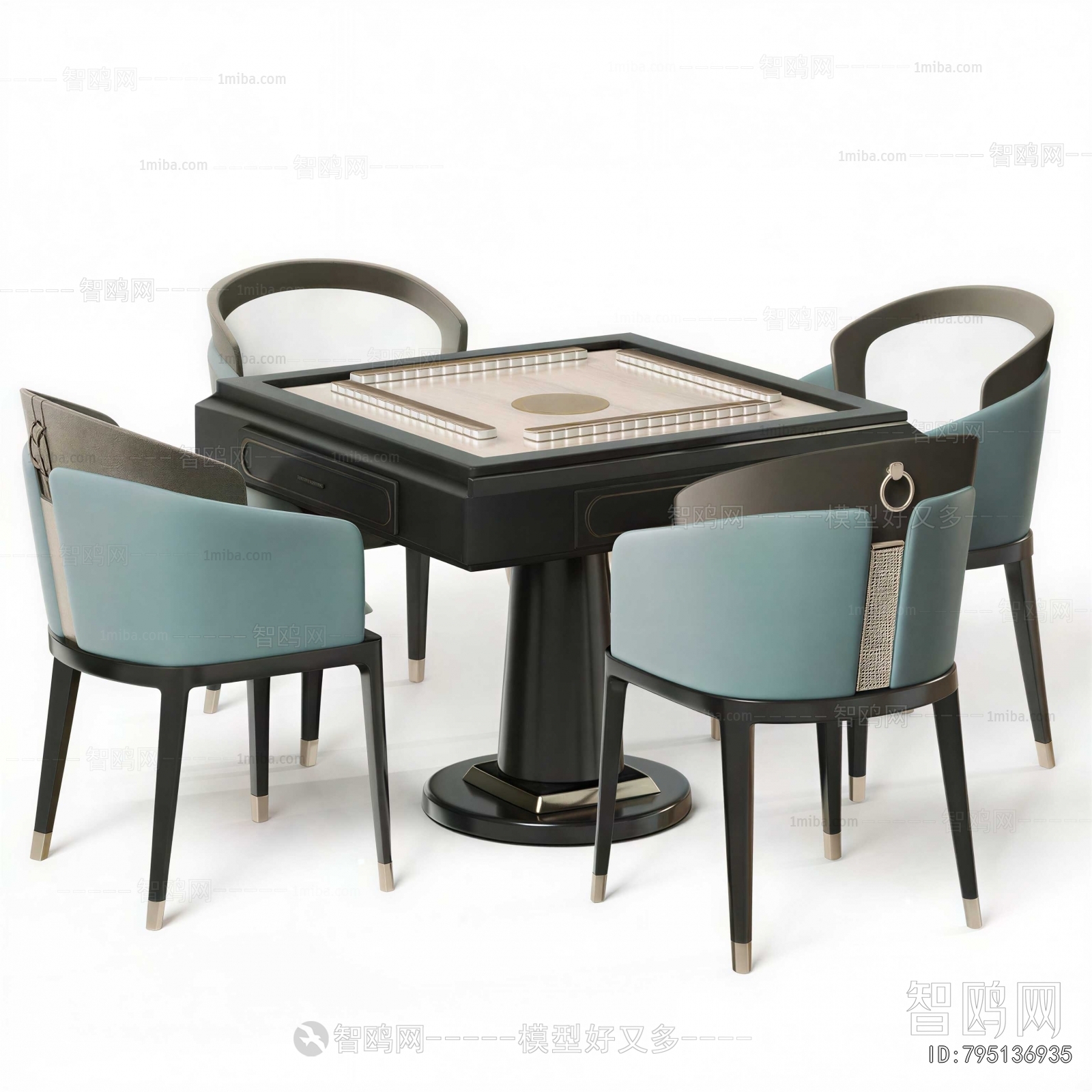 New Chinese Style Mahjong Tables And Chairs