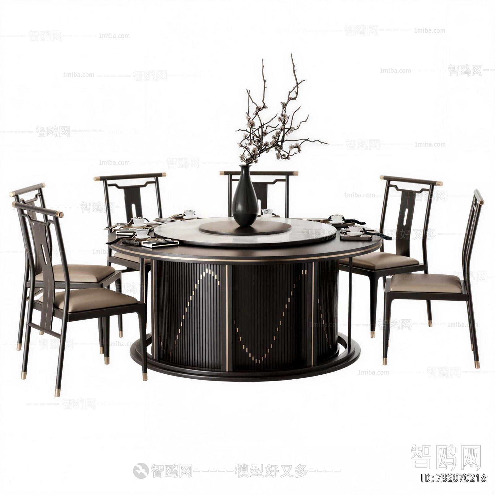New Chinese Style Dining Table And Chairs