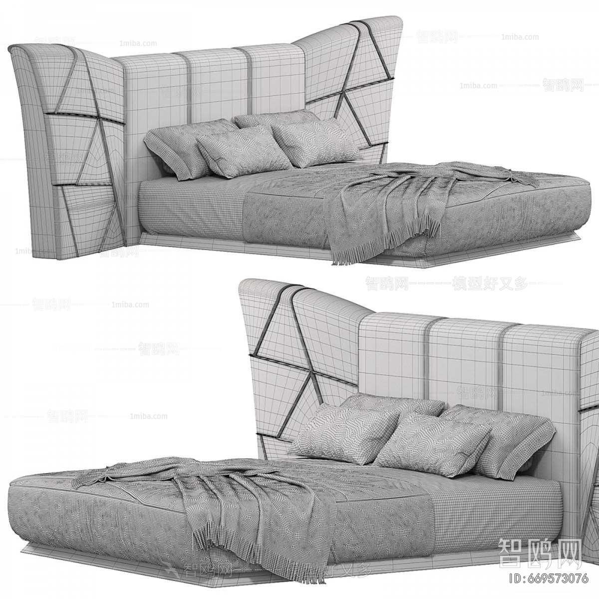 Modern Double Bed