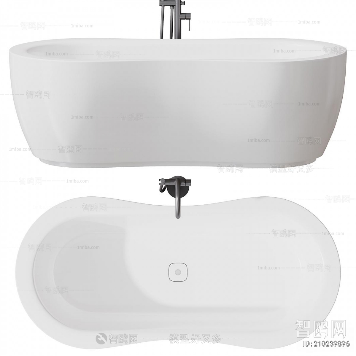 Modern Bathtub