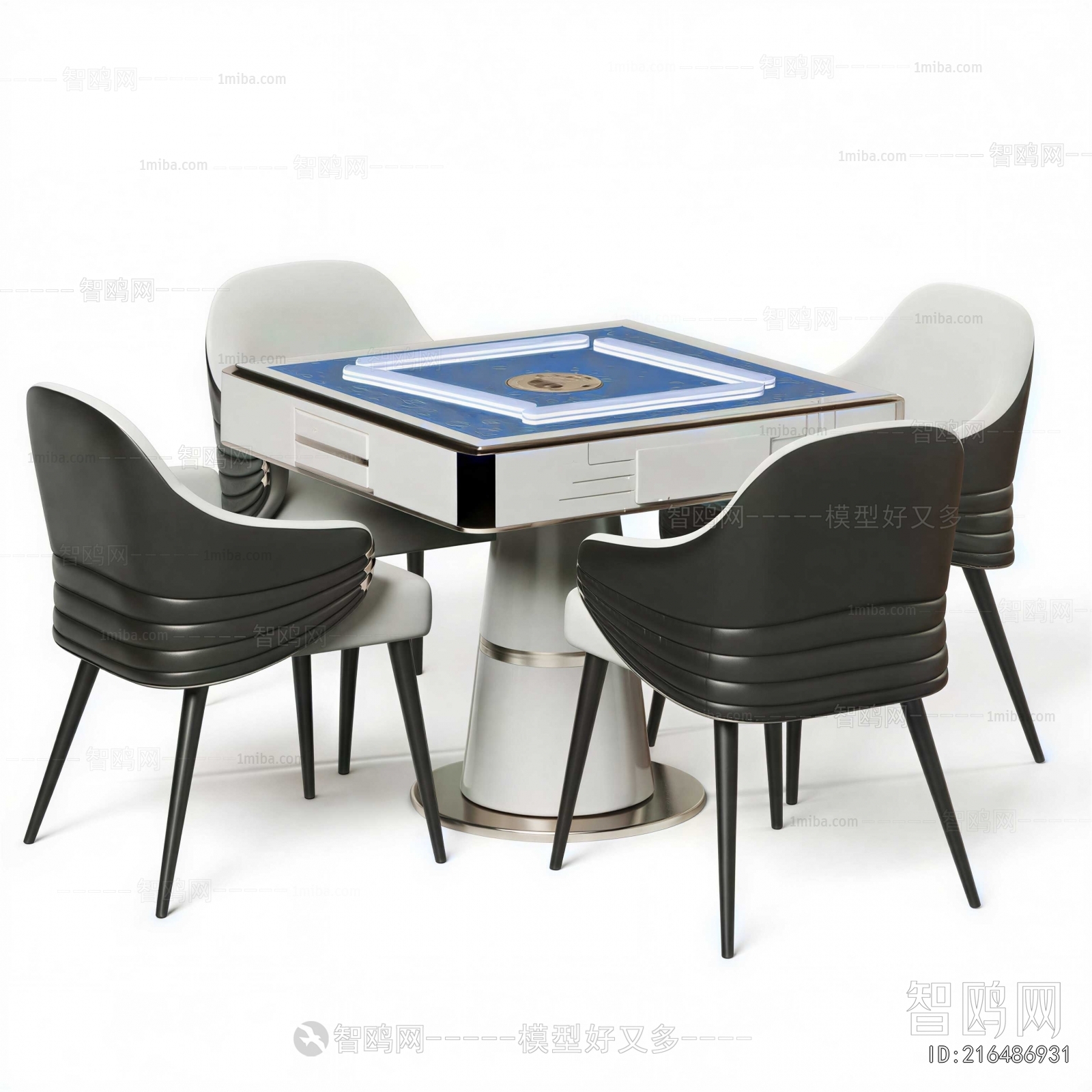 Modern Mahjong Tables And Chairs