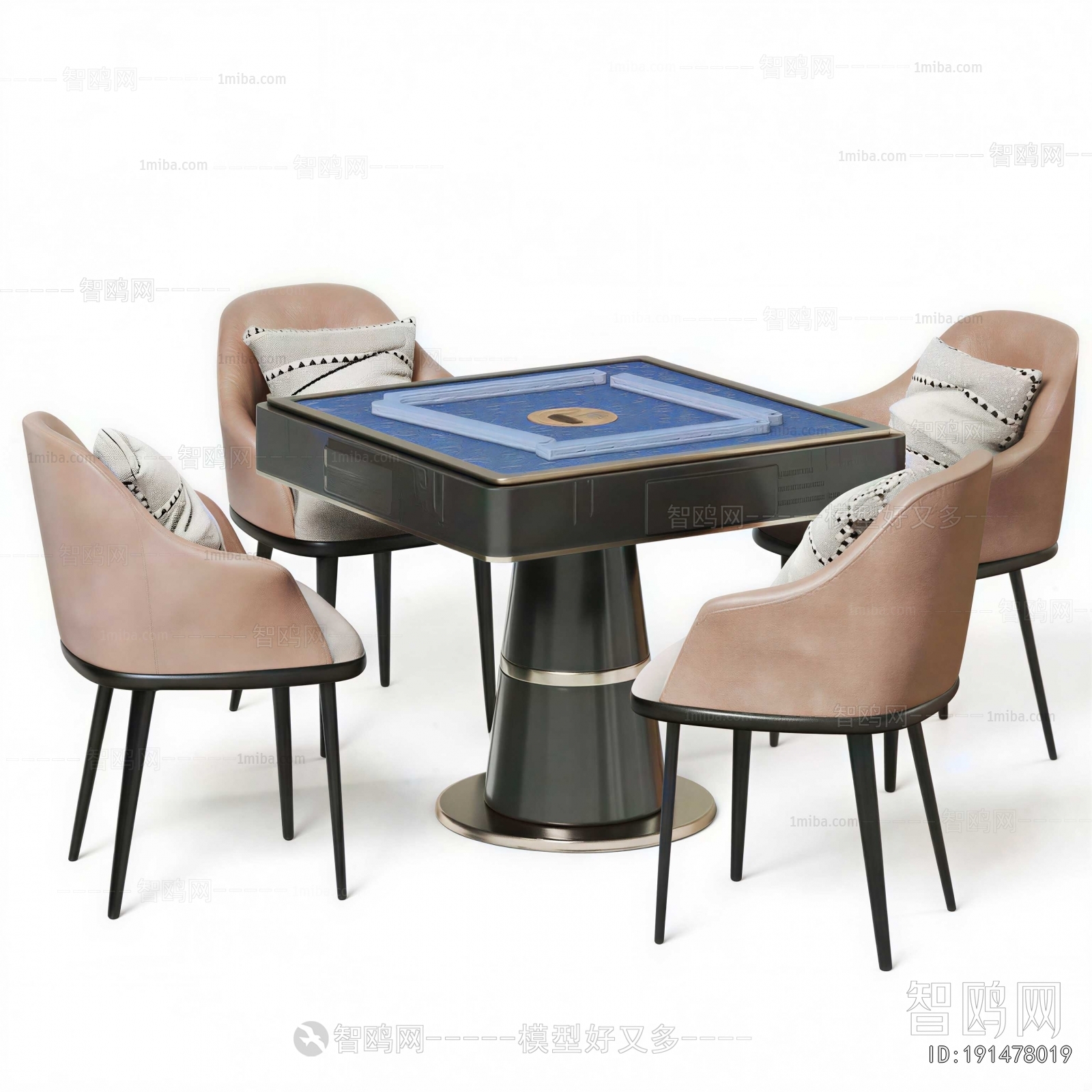 Modern Mahjong Tables And Chairs