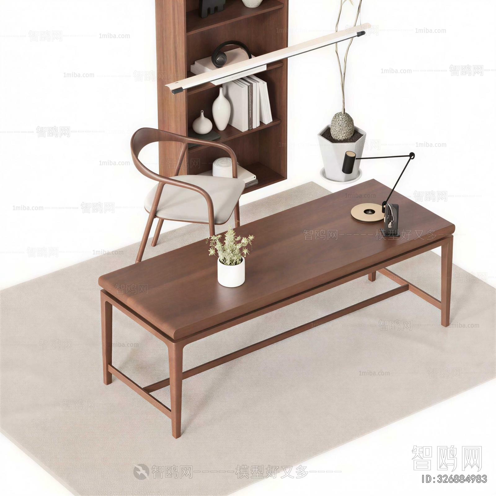Modern Computer Desk And Chair