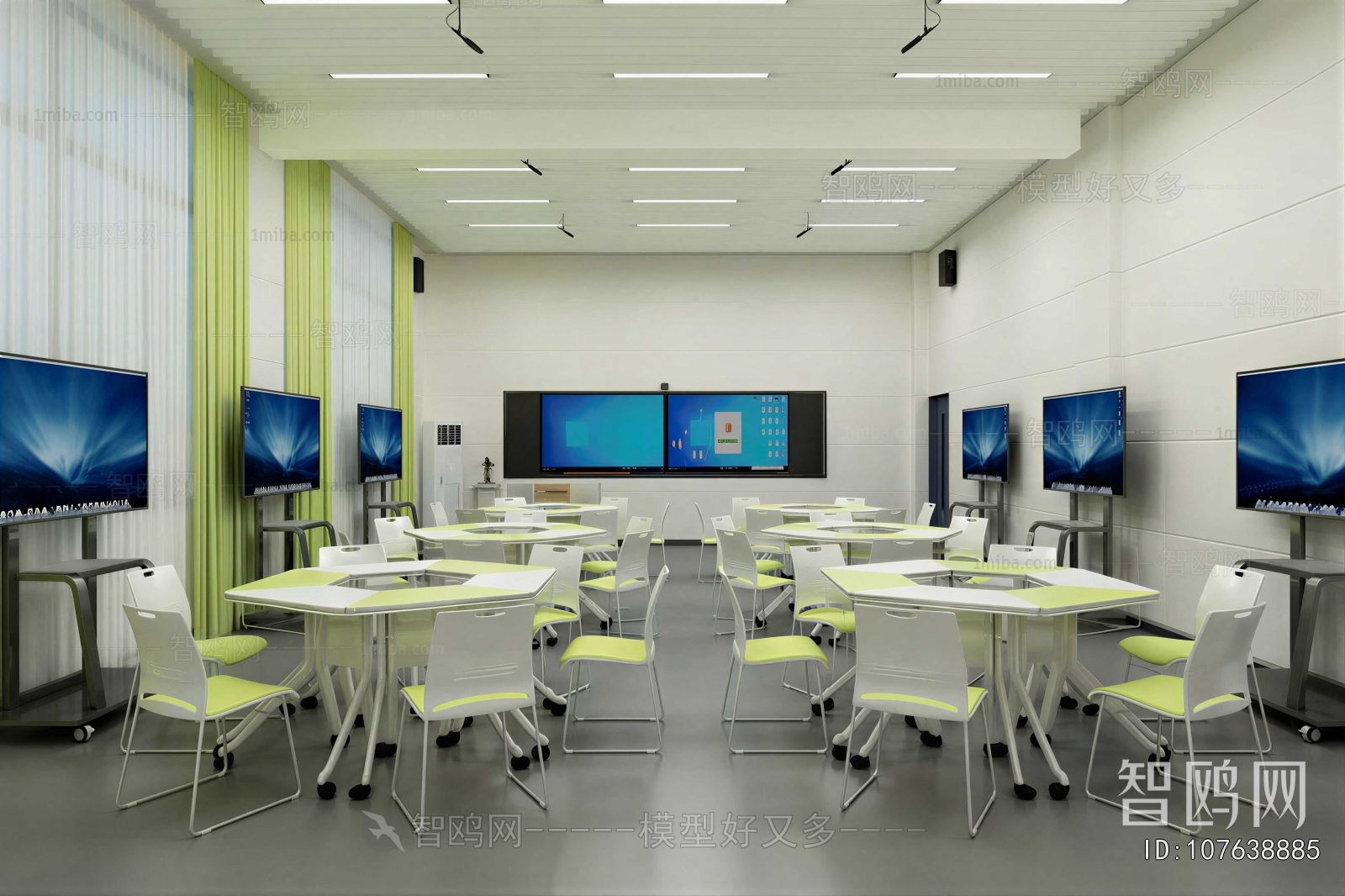 Modern School Classrooms