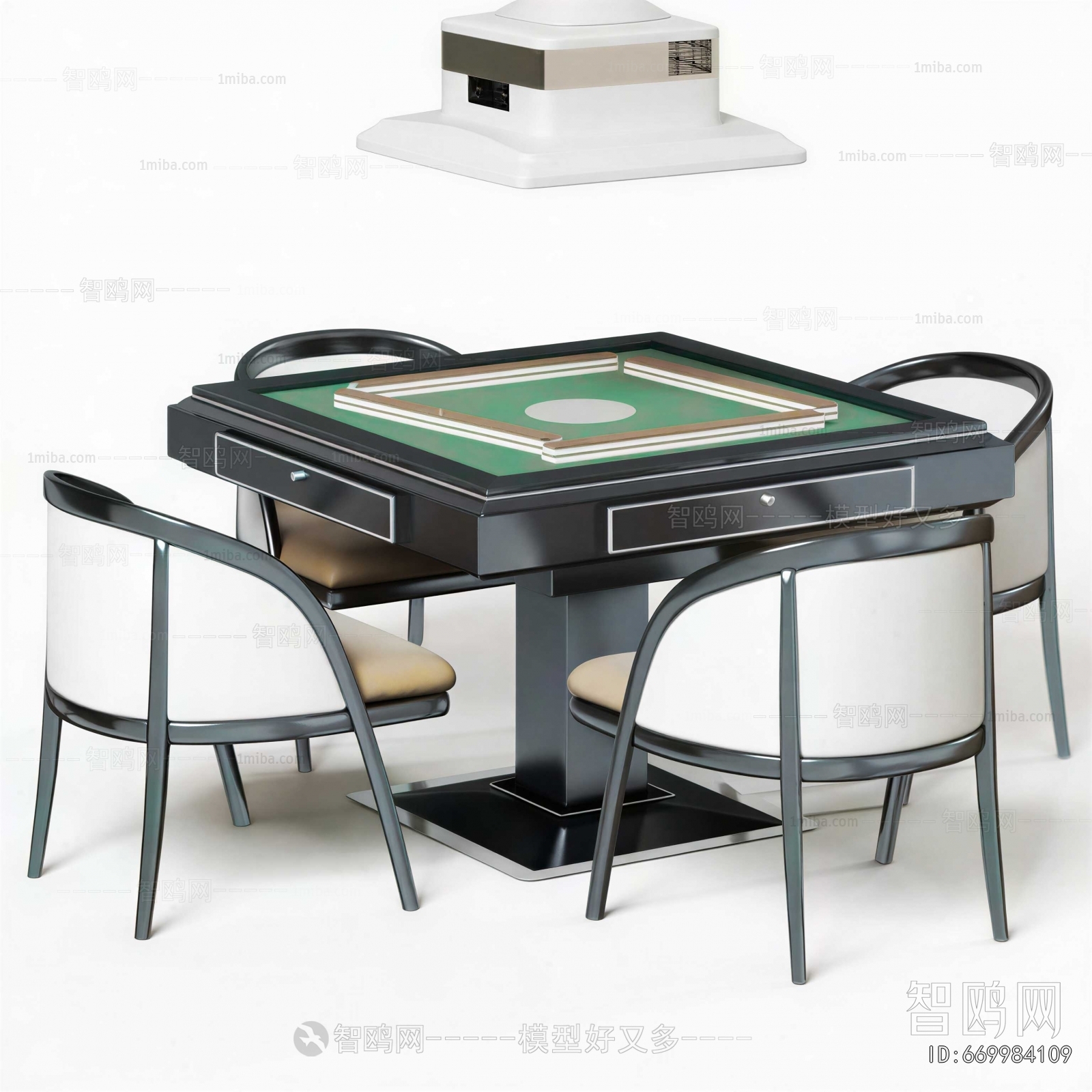 Modern Mahjong Tables And Chairs