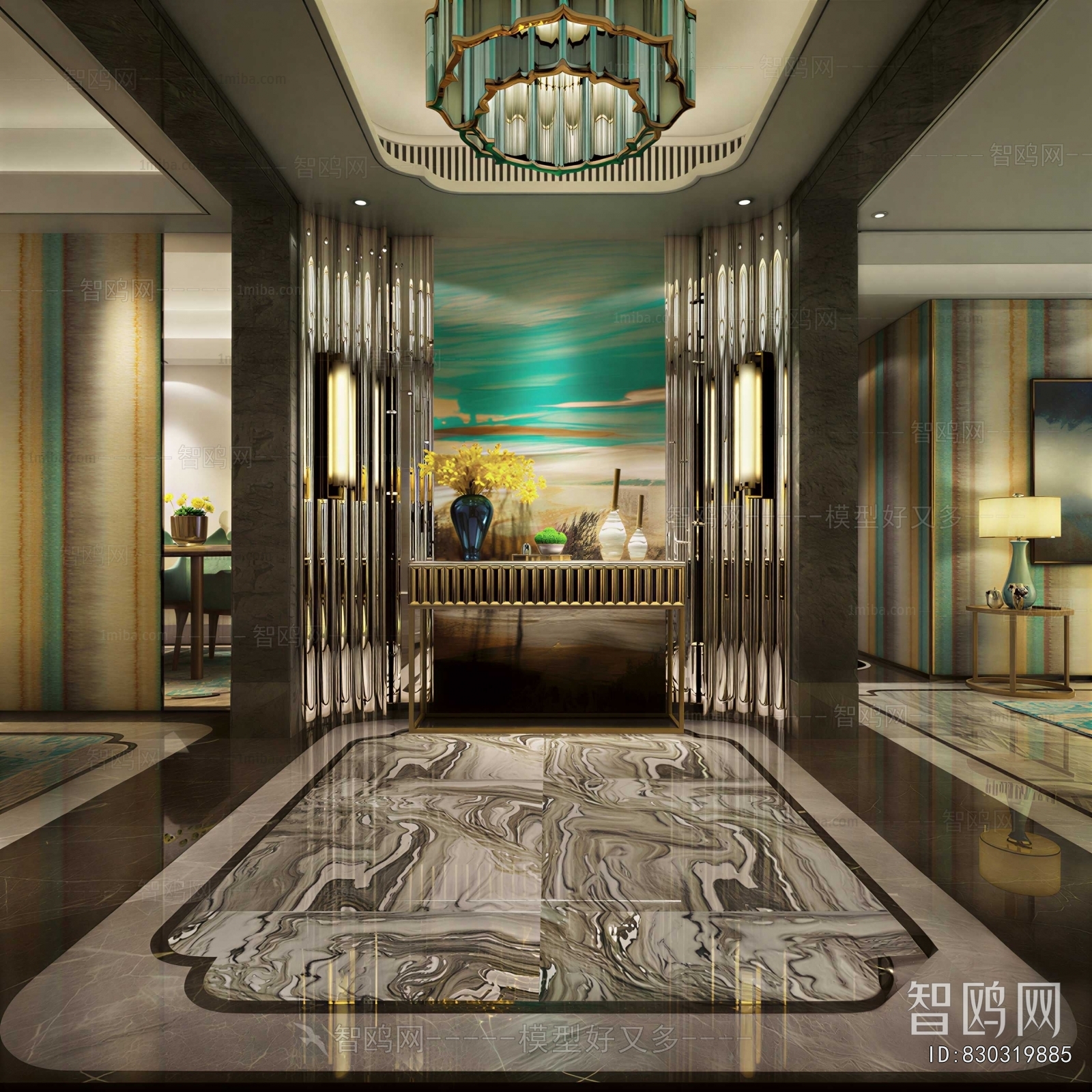 Modern Hallway